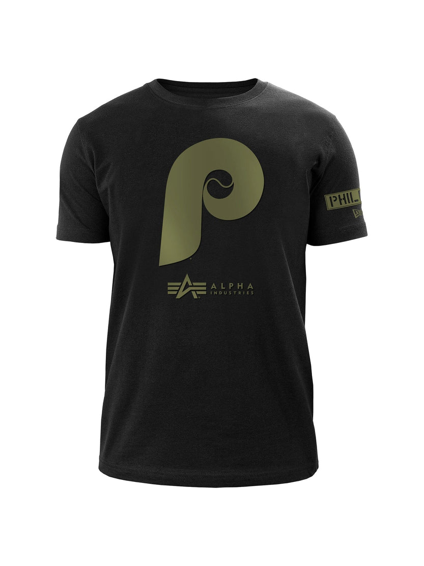 ALPHA X NEW ERA PHILLIES T-SHIRT TOP Alpha Industries, Inc. 