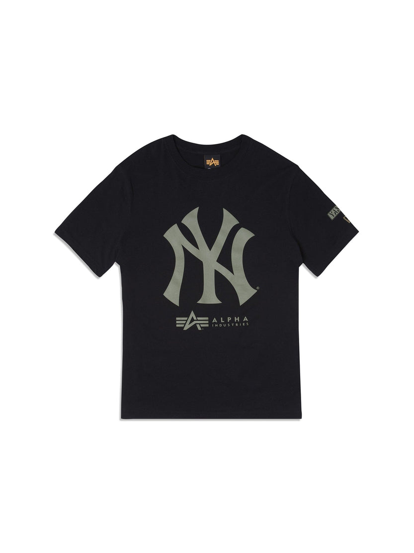 ALPHA X NEW ERA YANKEES T-SHIRT TOP Alpha Industries, Inc. BLACK 2XL 