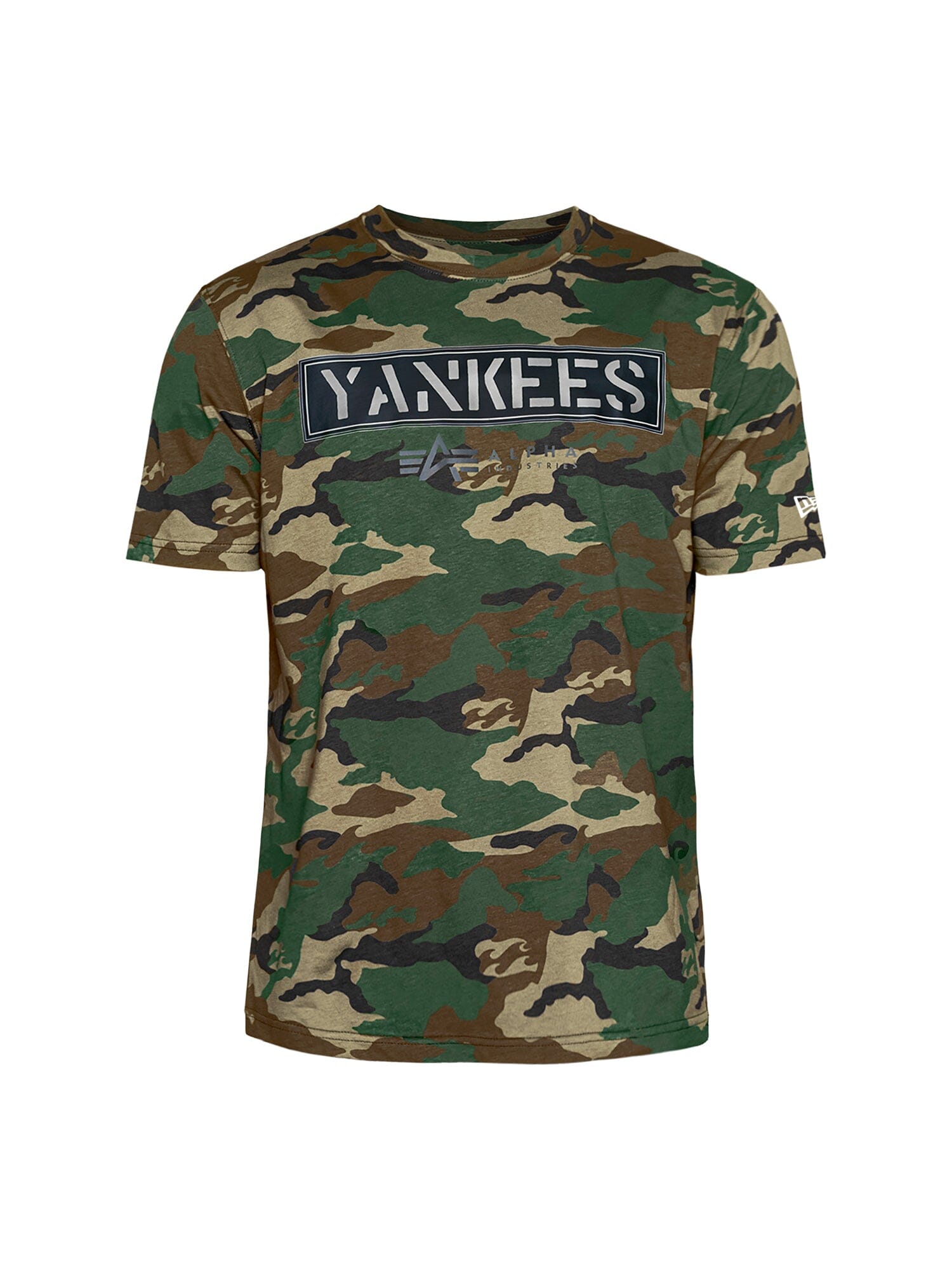 ALPHA X NEW ERA YANKEES T-SHIRT W TOP Alpha Industries, Inc. CAMO 2XL 