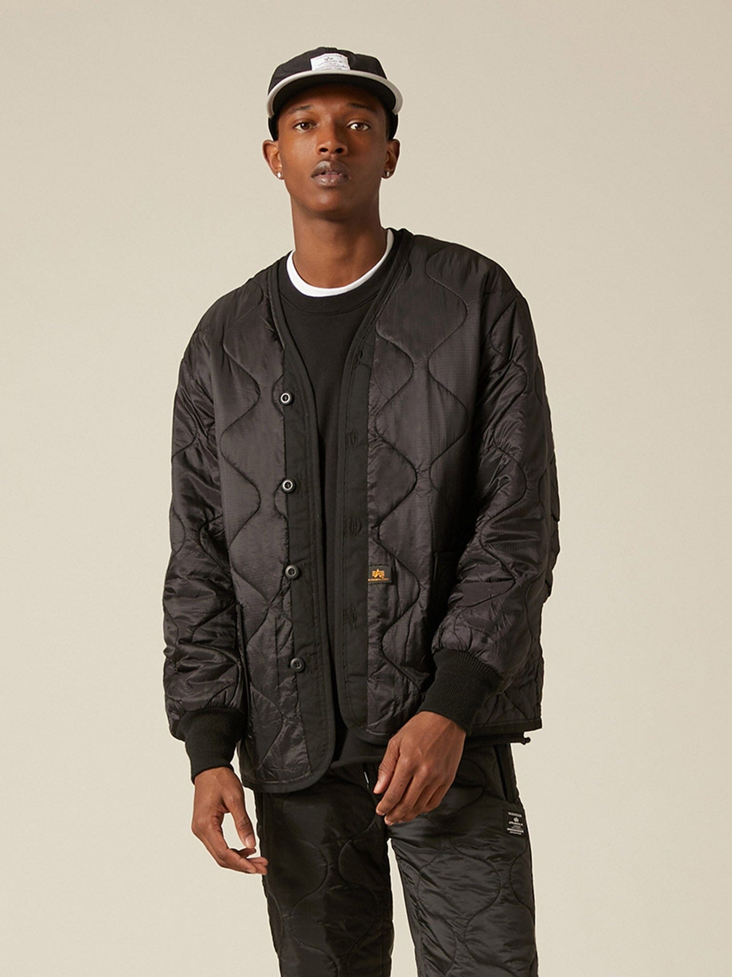 ALS/92 LINER (HERITAGE) OUTERWEAR Alpha Industries BLACK XS 