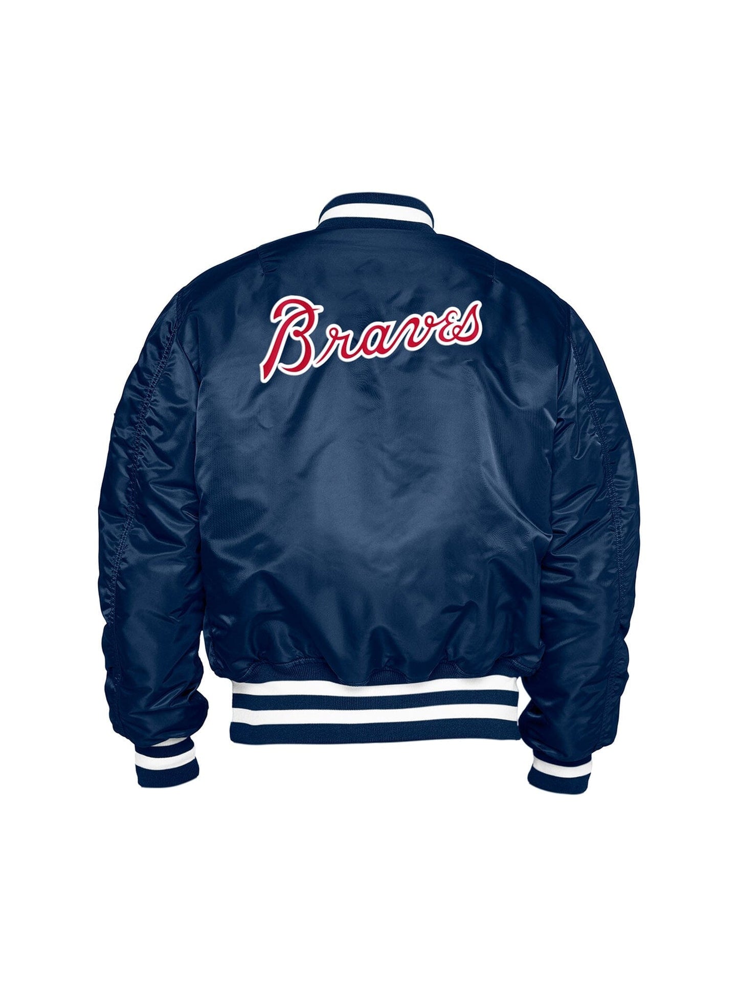 ATLANTA BRAVES X ALPHA X NEW ERA MA-1 BOMBER JACKET OUTERWEAR Alpha Industries 