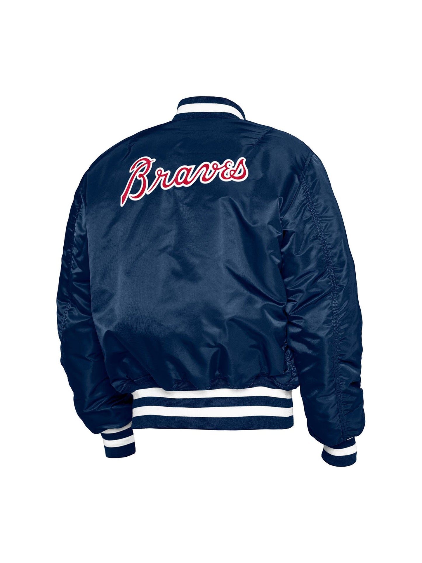 ATLANTA BRAVES X ALPHA X NEW ERA MA-1 BOMBER JACKET OUTERWEAR Alpha Industries 