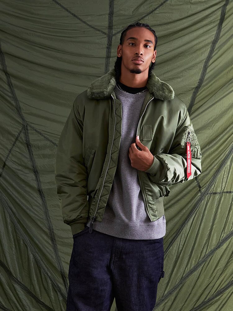 B-15 BOMBER JACKET (HERITAGE) OUTERWEAR Alpha Industries 