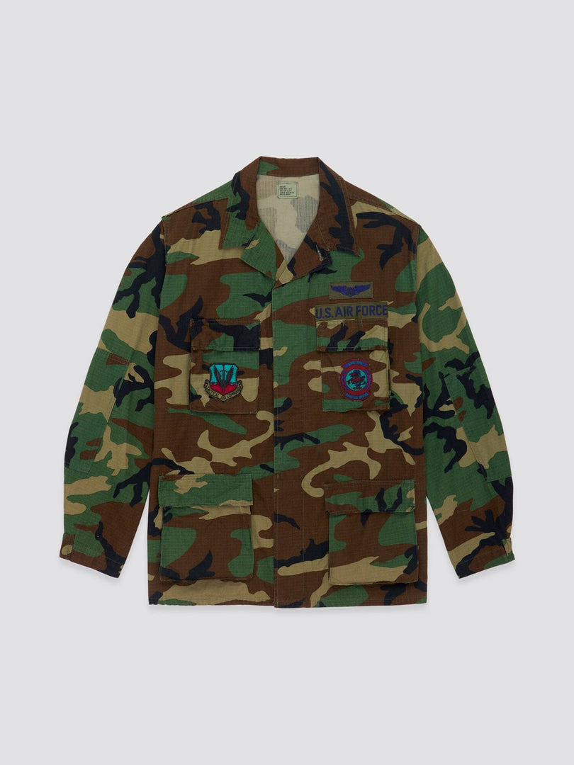 US AIR FORCE 1980s BDU CAMO JACKET | Alpha Industries