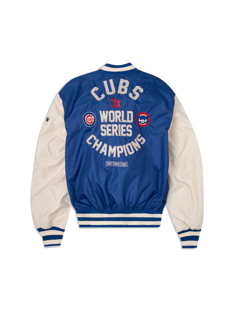 CHICAGO CUBS X ALPHA X NEW ERA L-2B BOMBER JACKET OUTERWEAR Alpha Industries 