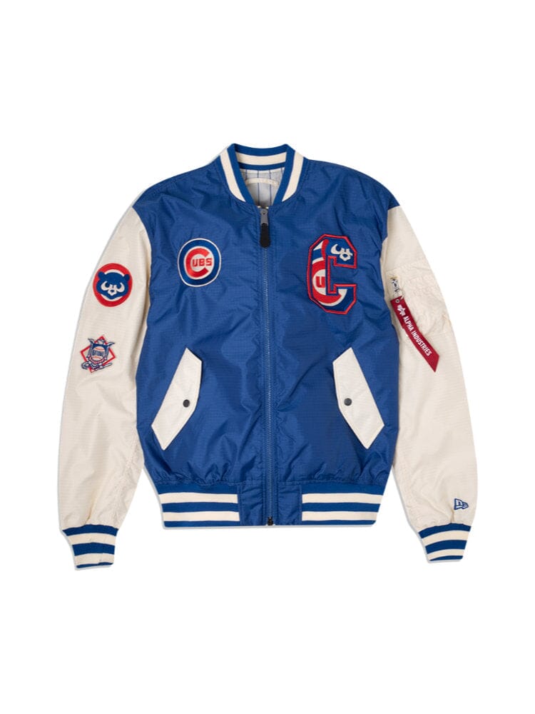 CHICAGO CUBS X ALPHA X NEW ERA L-2B BOMBER JACKET OUTERWEAR Alpha Industries NAVY 2XL 