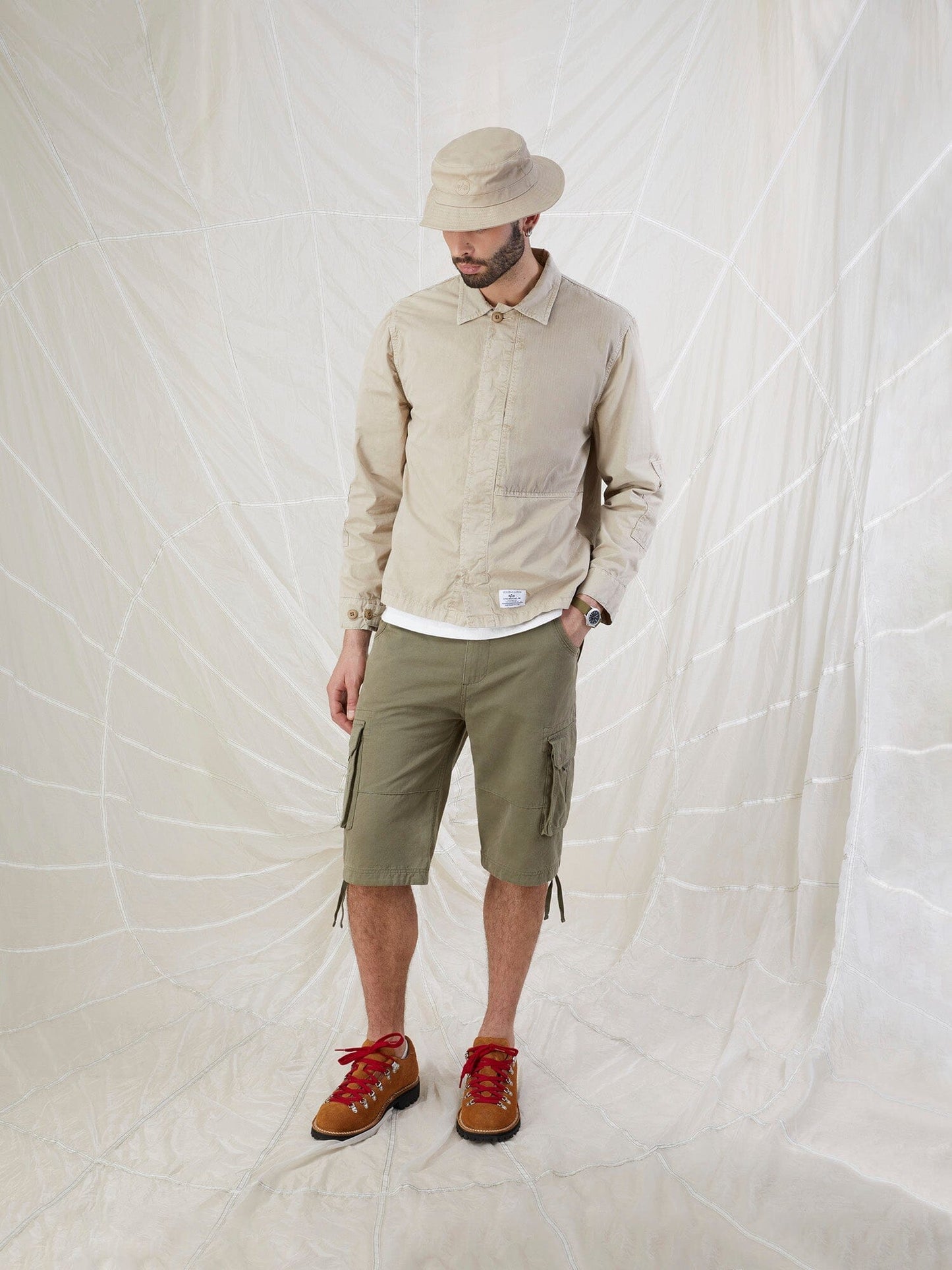 CONTRAST SHIRT JACKET OUTERWEAR Alpha Industries 