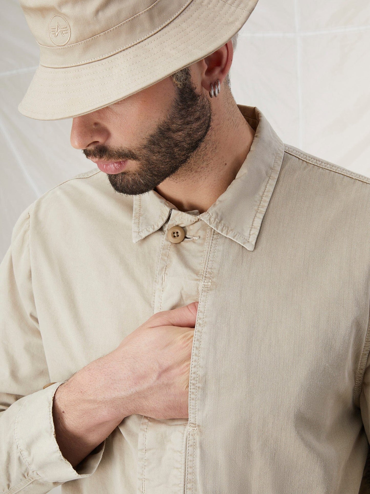 CONTRAST SHIRT JACKET OUTERWEAR Alpha Industries 