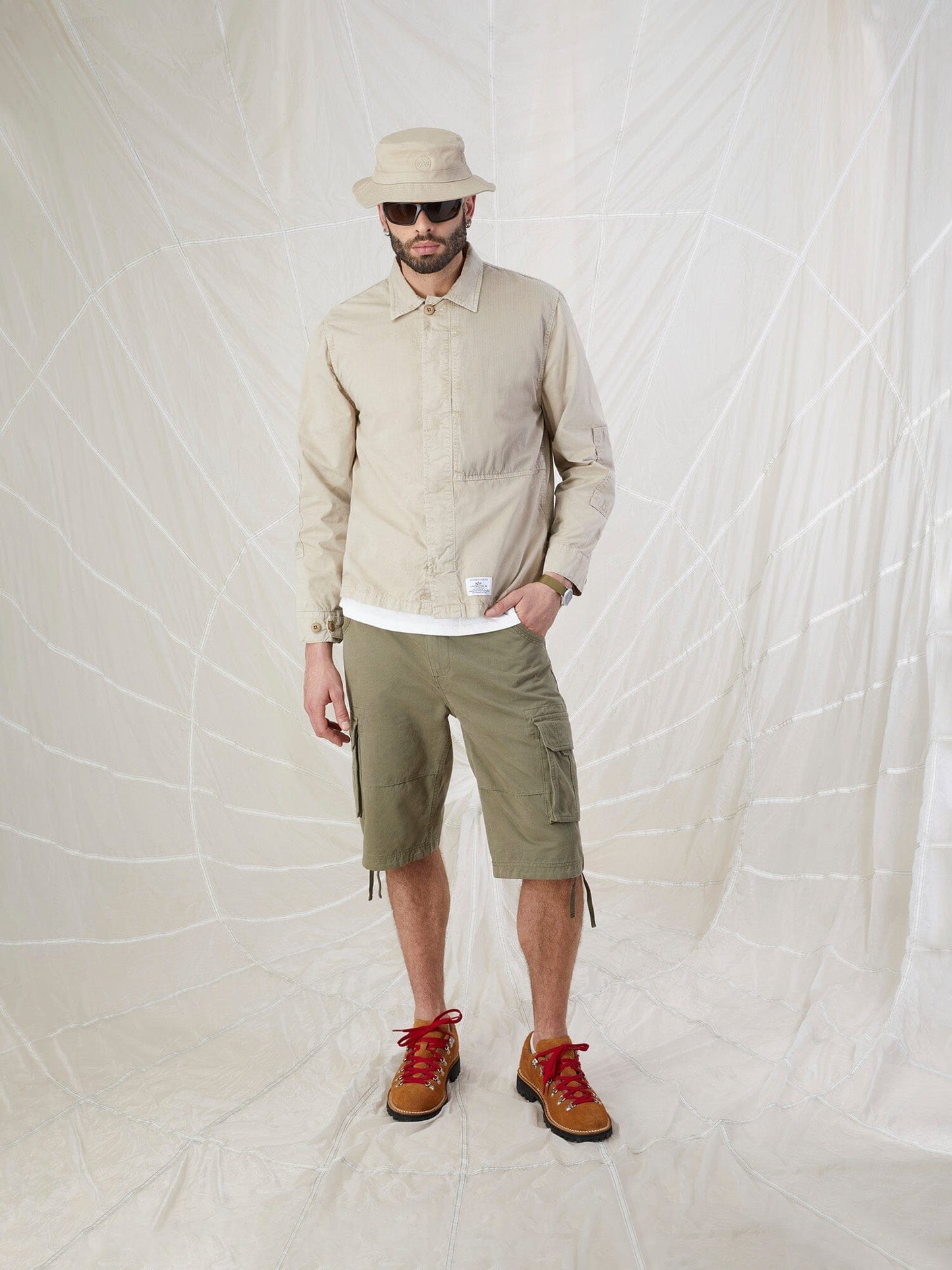 CONTRAST SHIRT JACKET OUTERWEAR Alpha Industries 