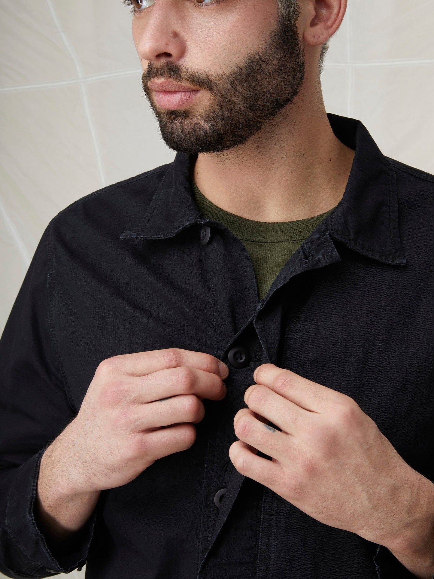 CONTRAST SHIRT JACKET OUTERWEAR Alpha Industries 