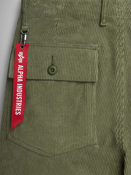 CORDUROY FATIGUE PANT BOTTOM Alpha Industries 