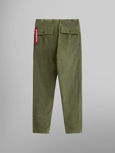 CORDUROY FATIGUE PANT BOTTOM Alpha Industries 
