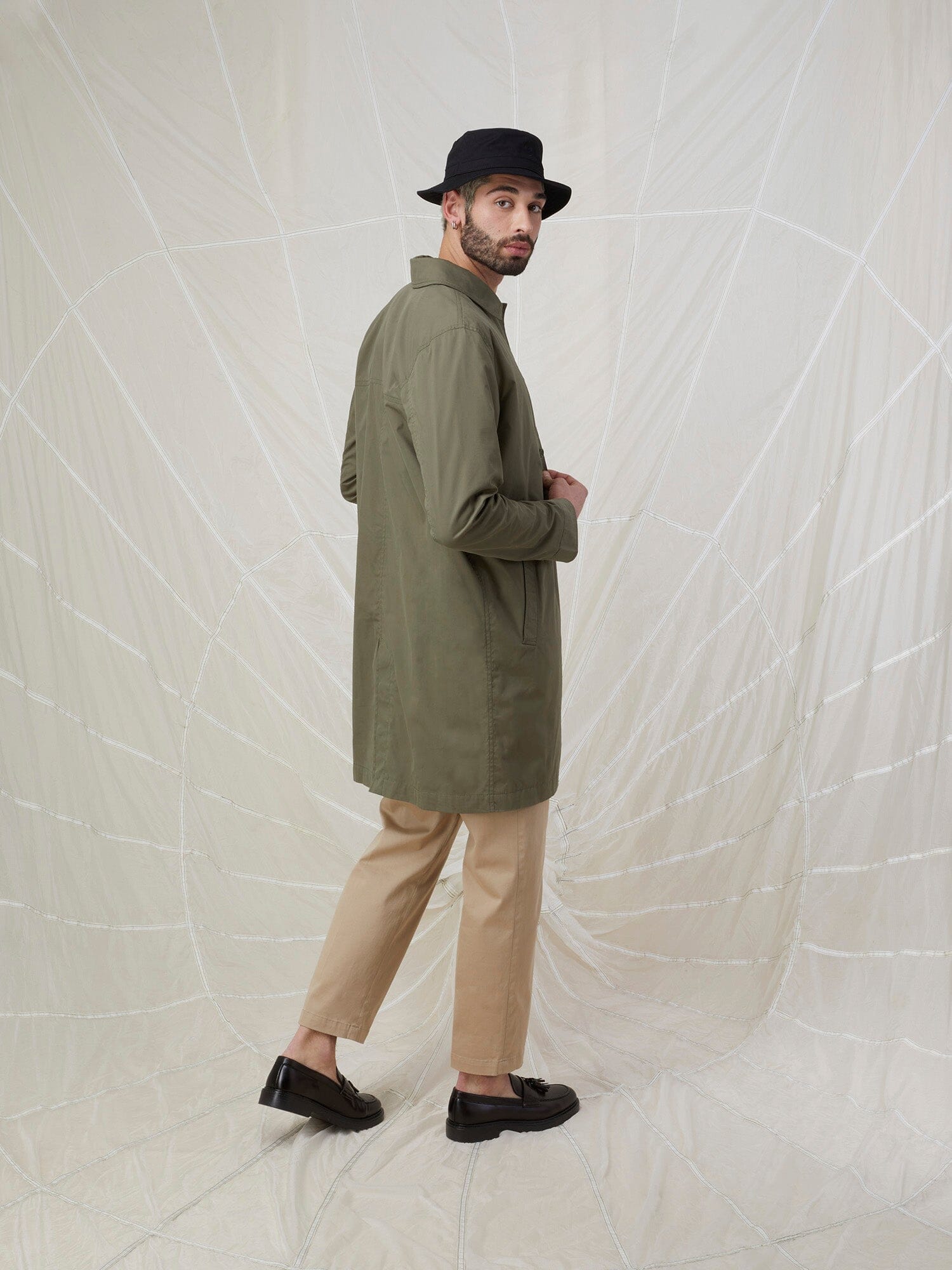COTTON CAR COAT OUTERWEAR Alpha Industries 