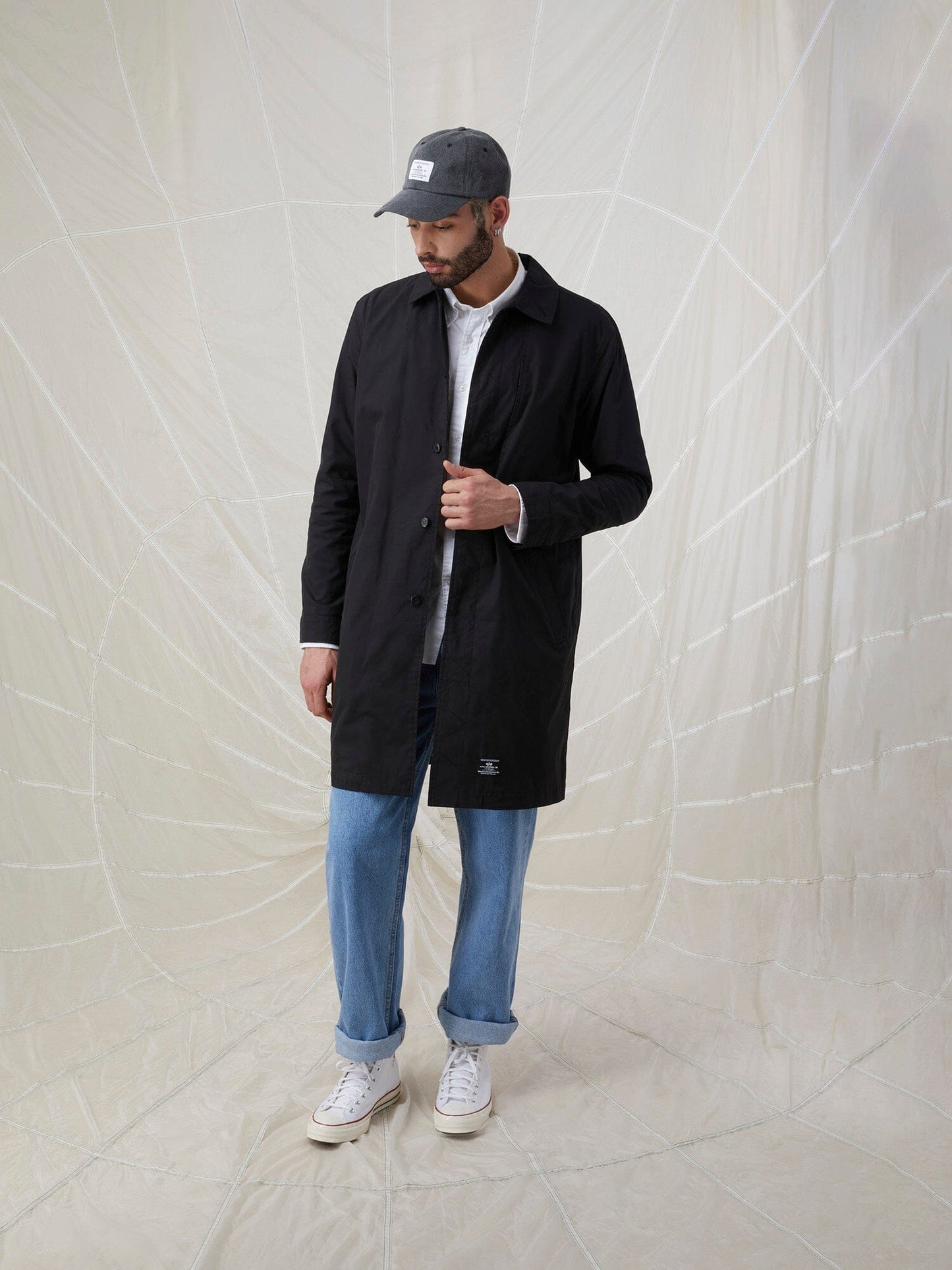 COTTON CAR COAT OUTERWEAR Alpha Industries 