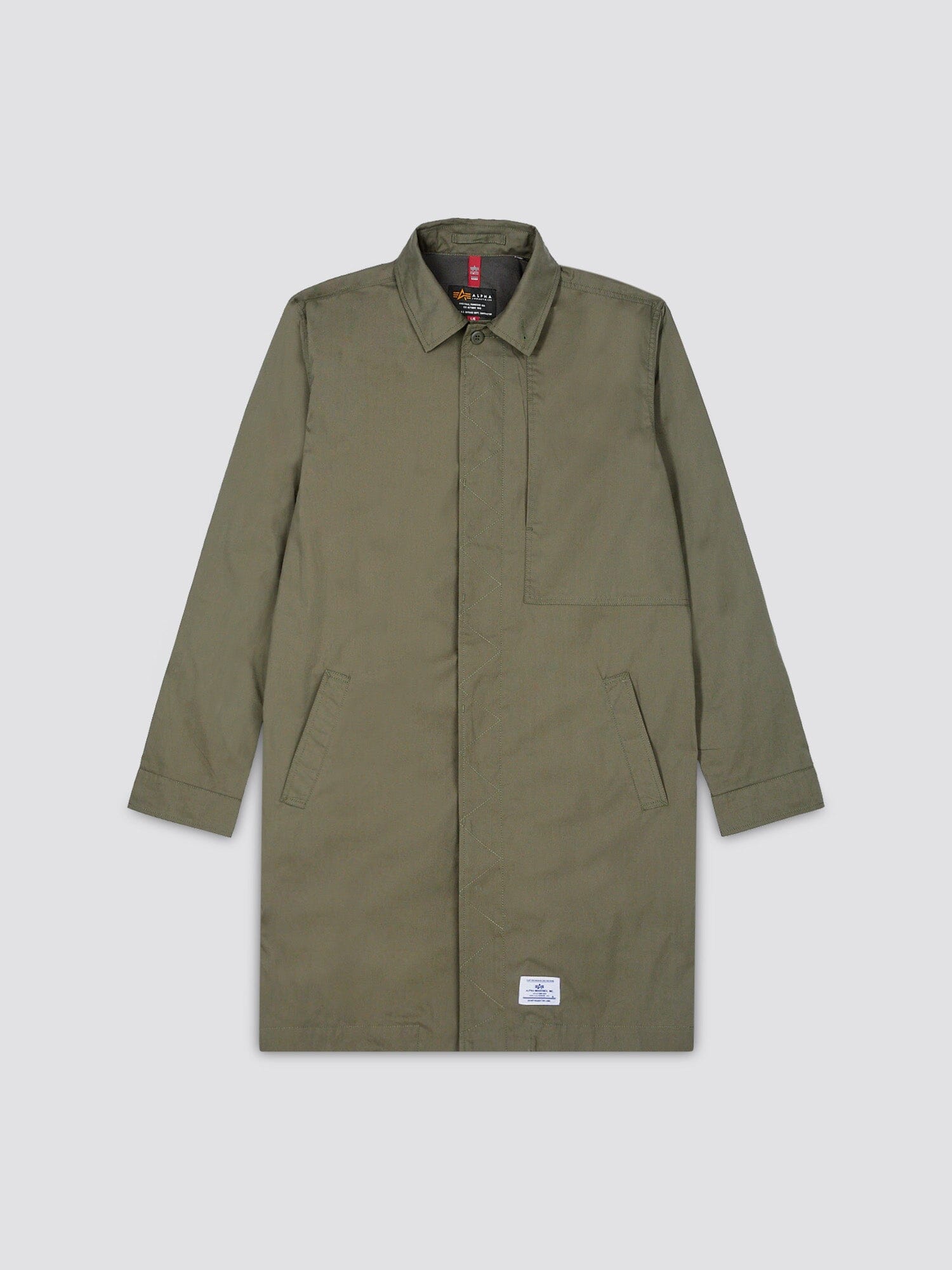 COTTON CAR COAT OUTERWEAR Alpha Industries 