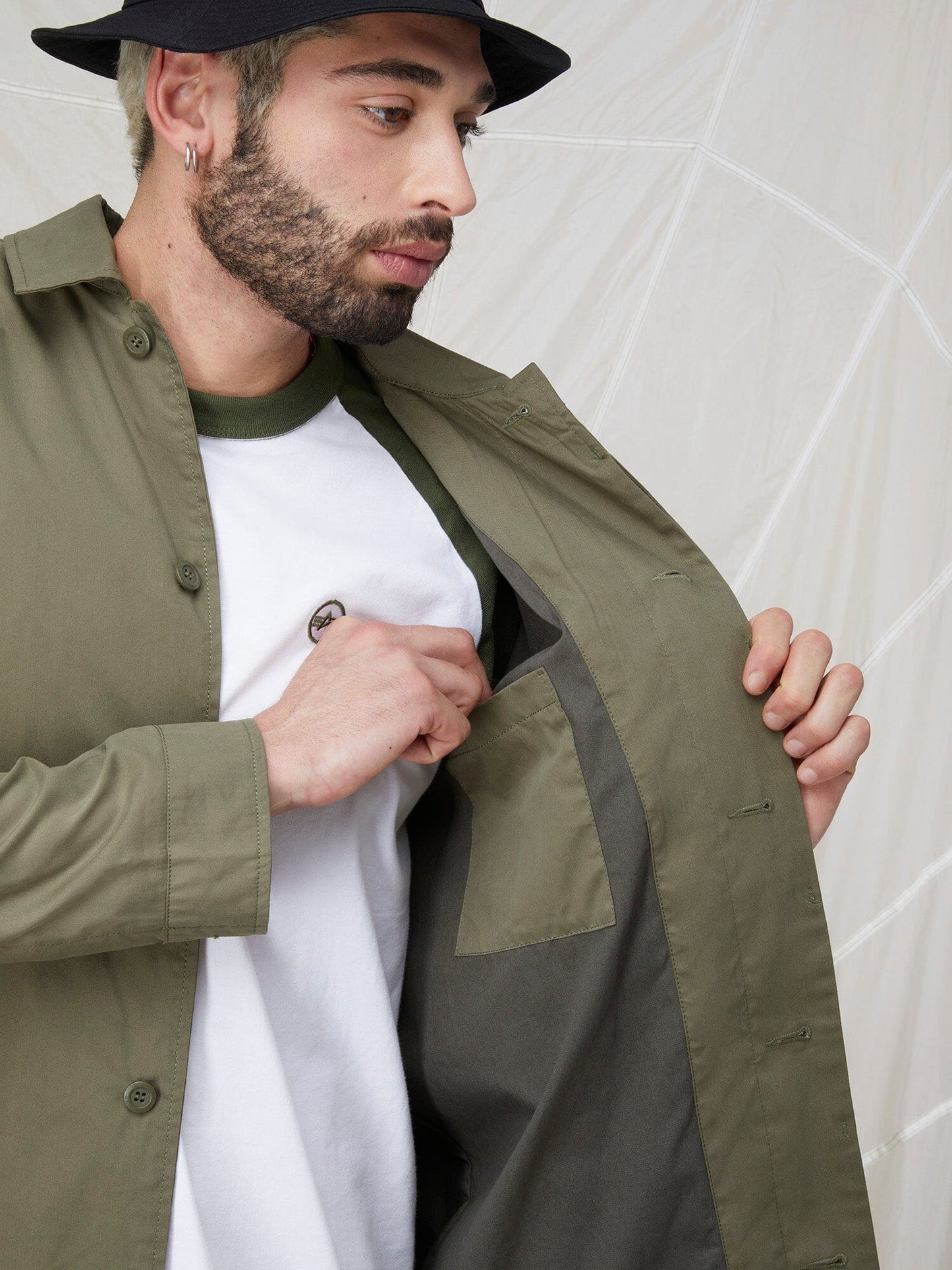 COTTON CAR COAT OUTERWEAR Alpha Industries 