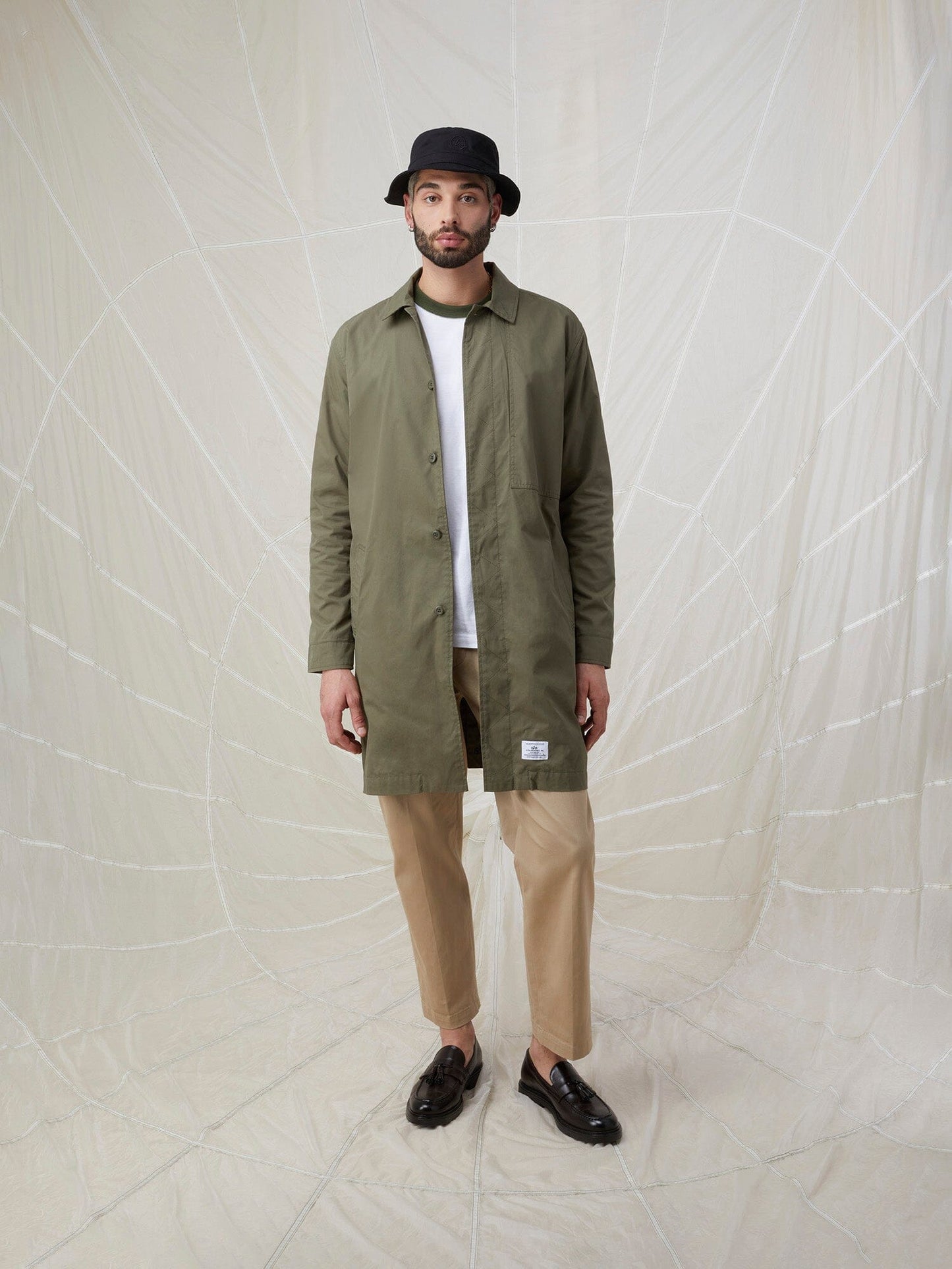 COTTON CAR COAT OUTERWEAR Alpha Industries 