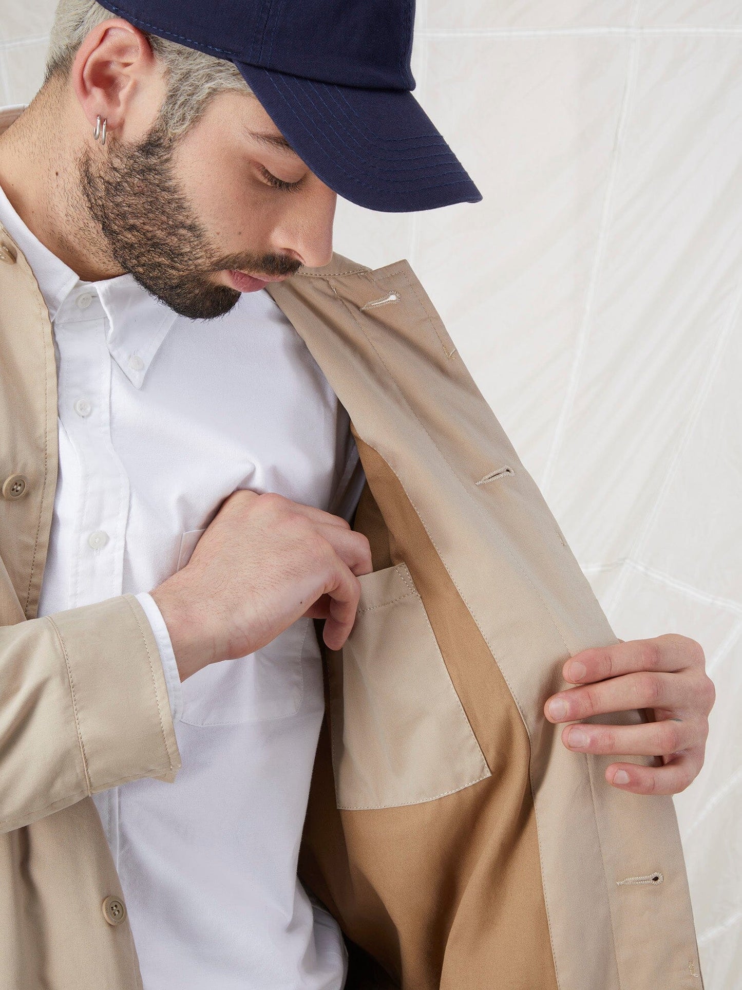 COTTON CAR COAT OUTERWEAR Alpha Industries 