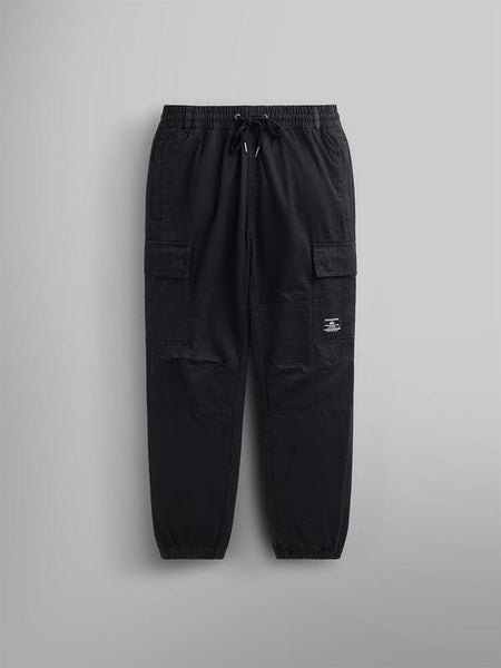 COTTON JOGGER BOTTOM Alpha Industries BLACK L 