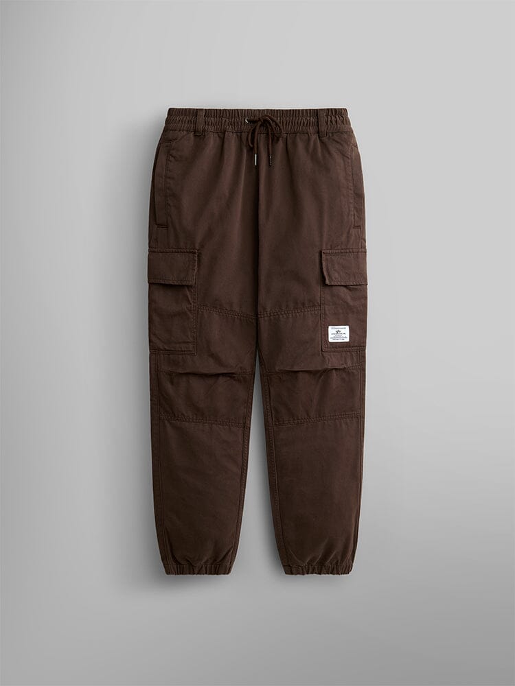 COTTON JOGGER BOTTOM Alpha Industries CHOCOLATE XS 
