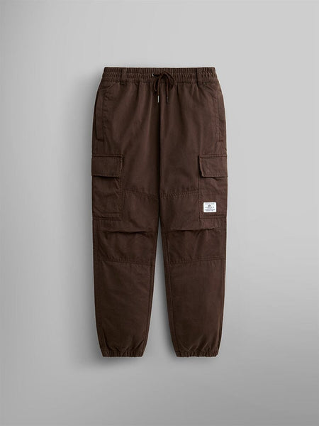 COTTON JOGGER BOTTOM Alpha Industries CHOCOLATE XS 