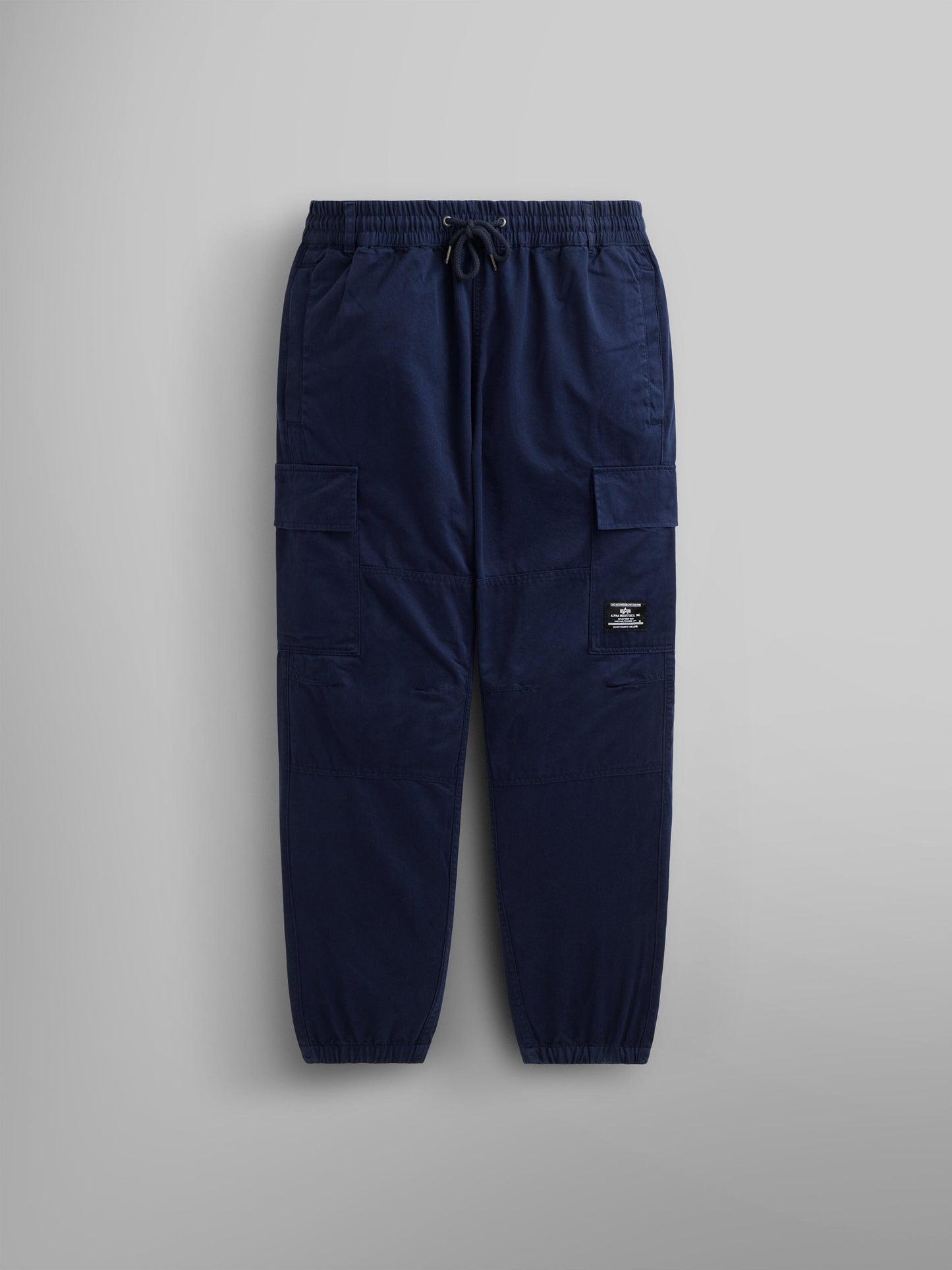 COTTON JOGGER BOTTOM Alpha Industries REPLICA BLUE L 