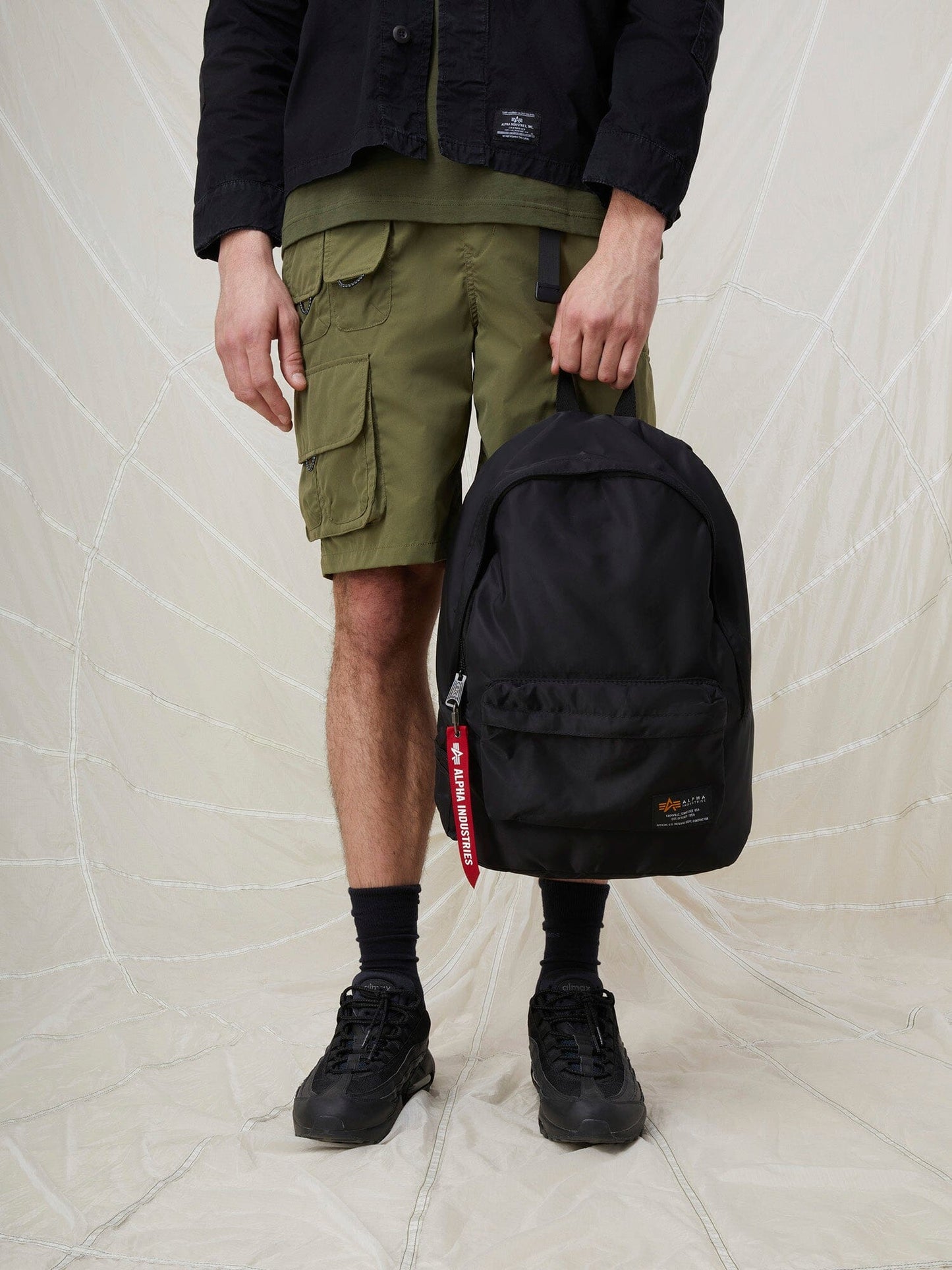 CREW BACKPACK ACCESSORY Alpha Industries BLACK O/S 