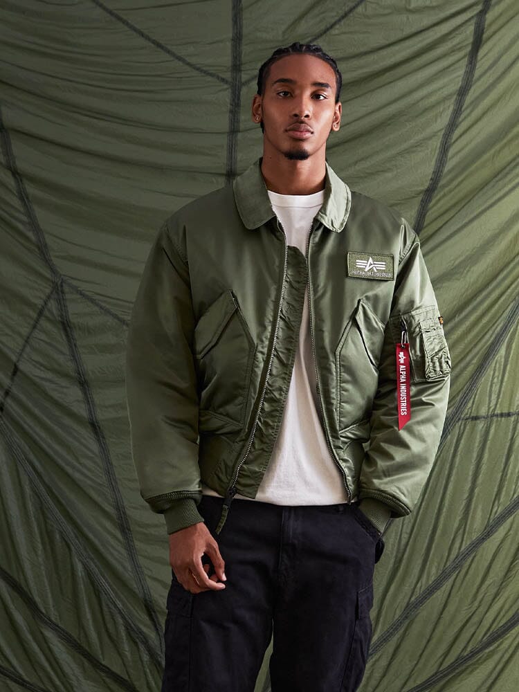 CWU 45/P BOMBER JACKET (HERITAGE) OUTERWEAR Alpha Industries 