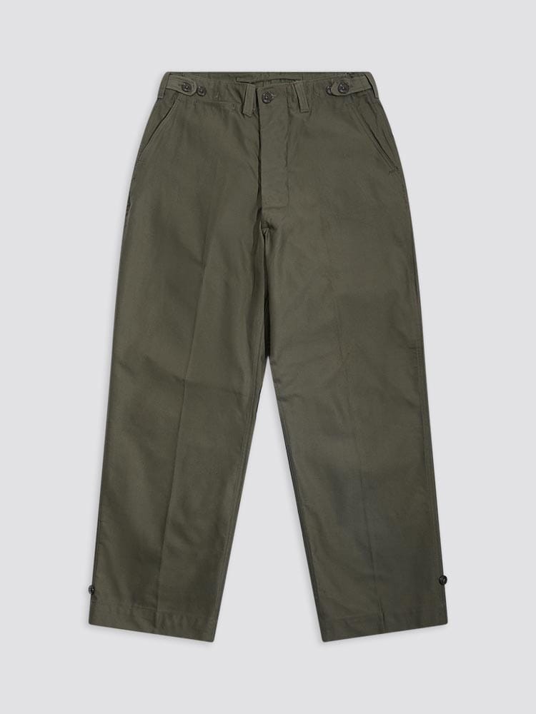 DEADSTOCK P43 PANTS 34X32 RESUPPLY Alpha Industries OLIVE 34 