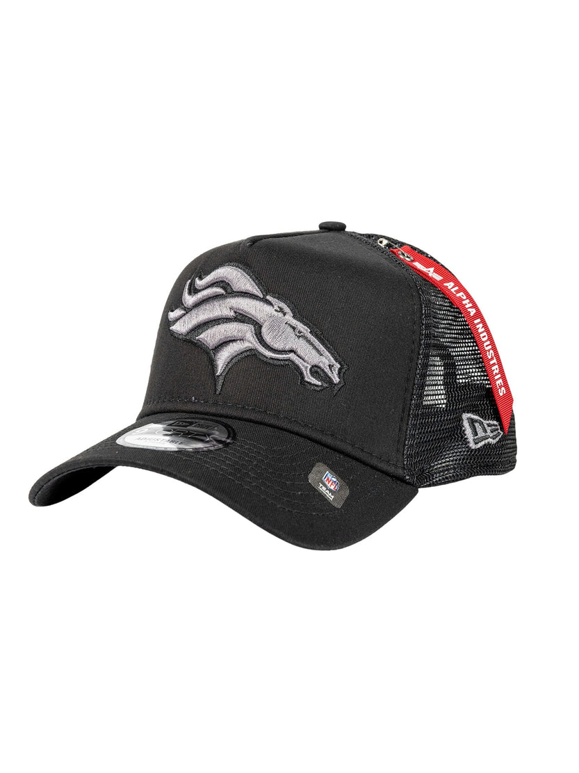 DENVER BRONCOS X ALPHA X NEW ERA 940 CAP ACCESSORY Alpha Industries BLACK O/S 