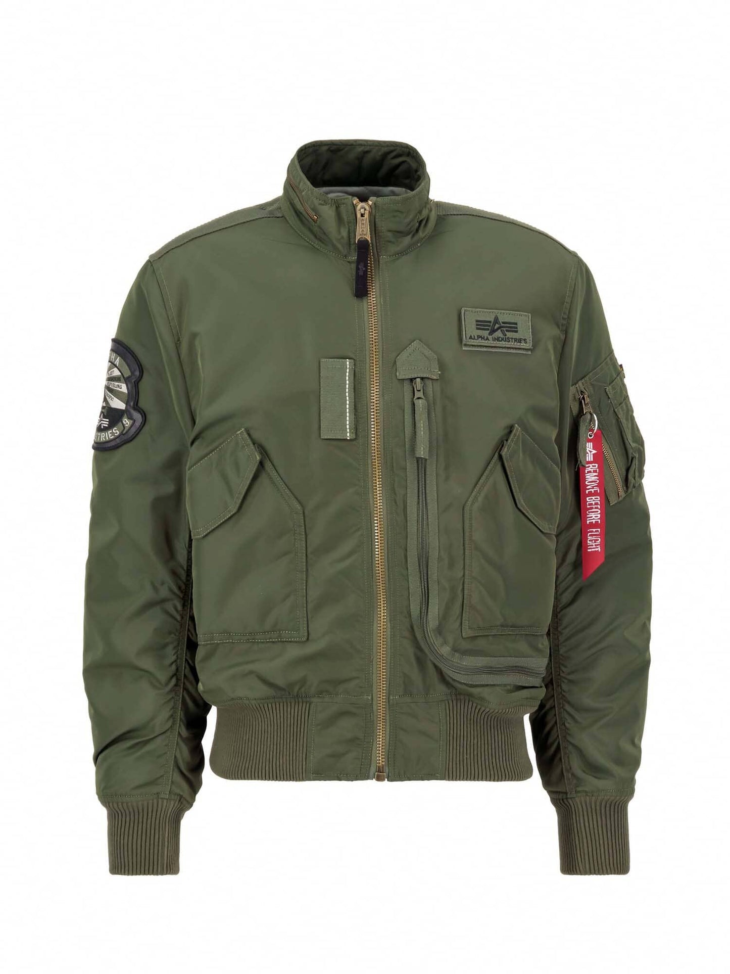 ENGINE JACKET OUTERWEAR Alpha Industries DARK GREEN 2XL 