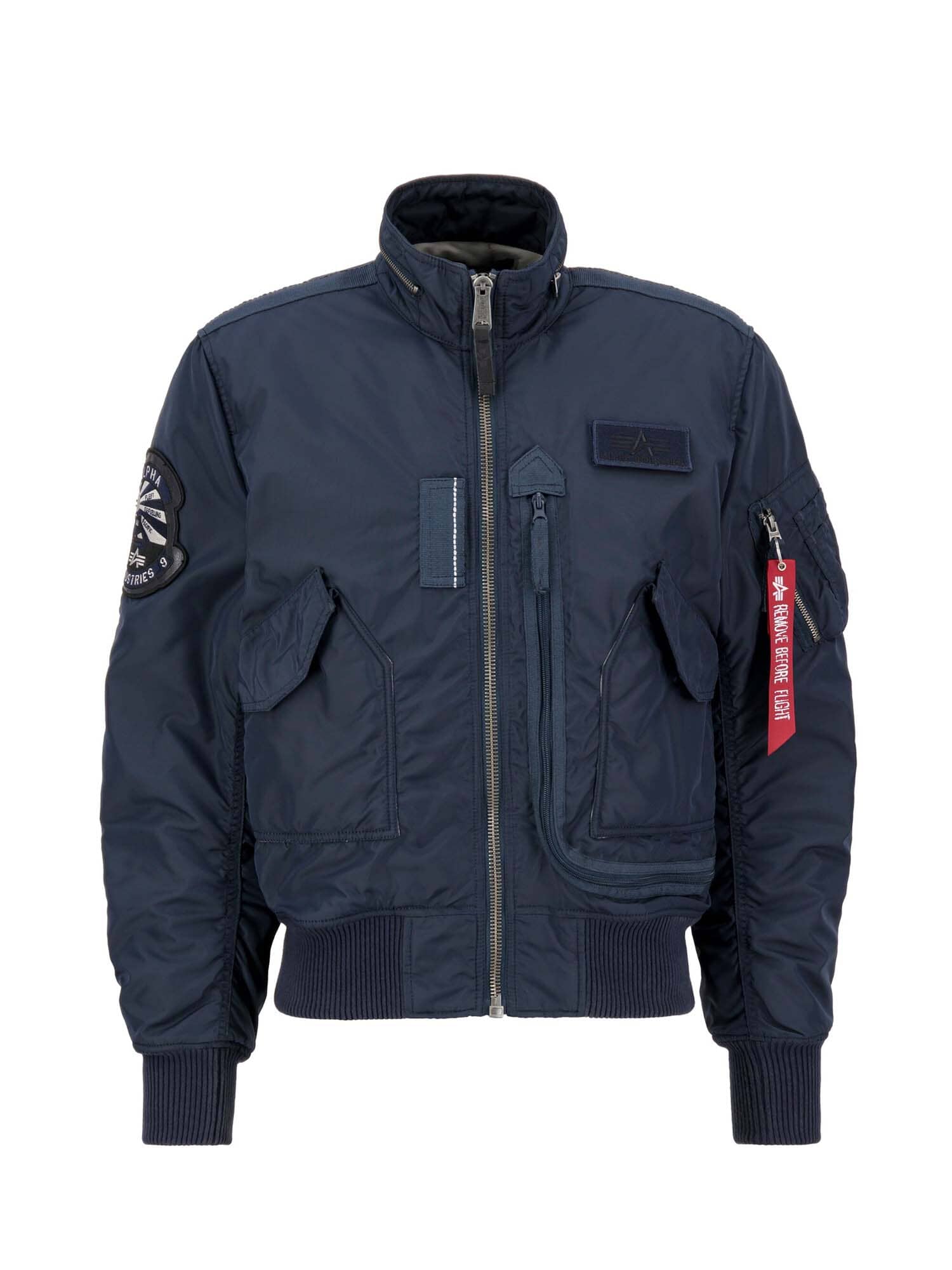 ENGINE JACKET OUTERWEAR Alpha Industries REPLICA BLUE 2XL 