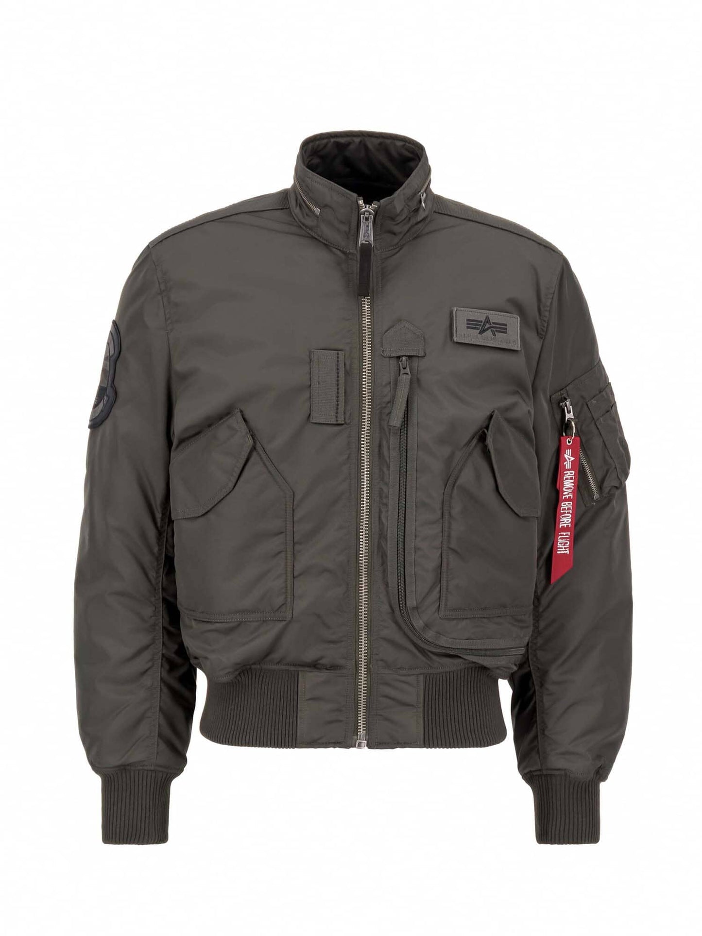 ENGINE JACKET OUTERWEAR Alpha Industries REPLICA GREY 2XL 