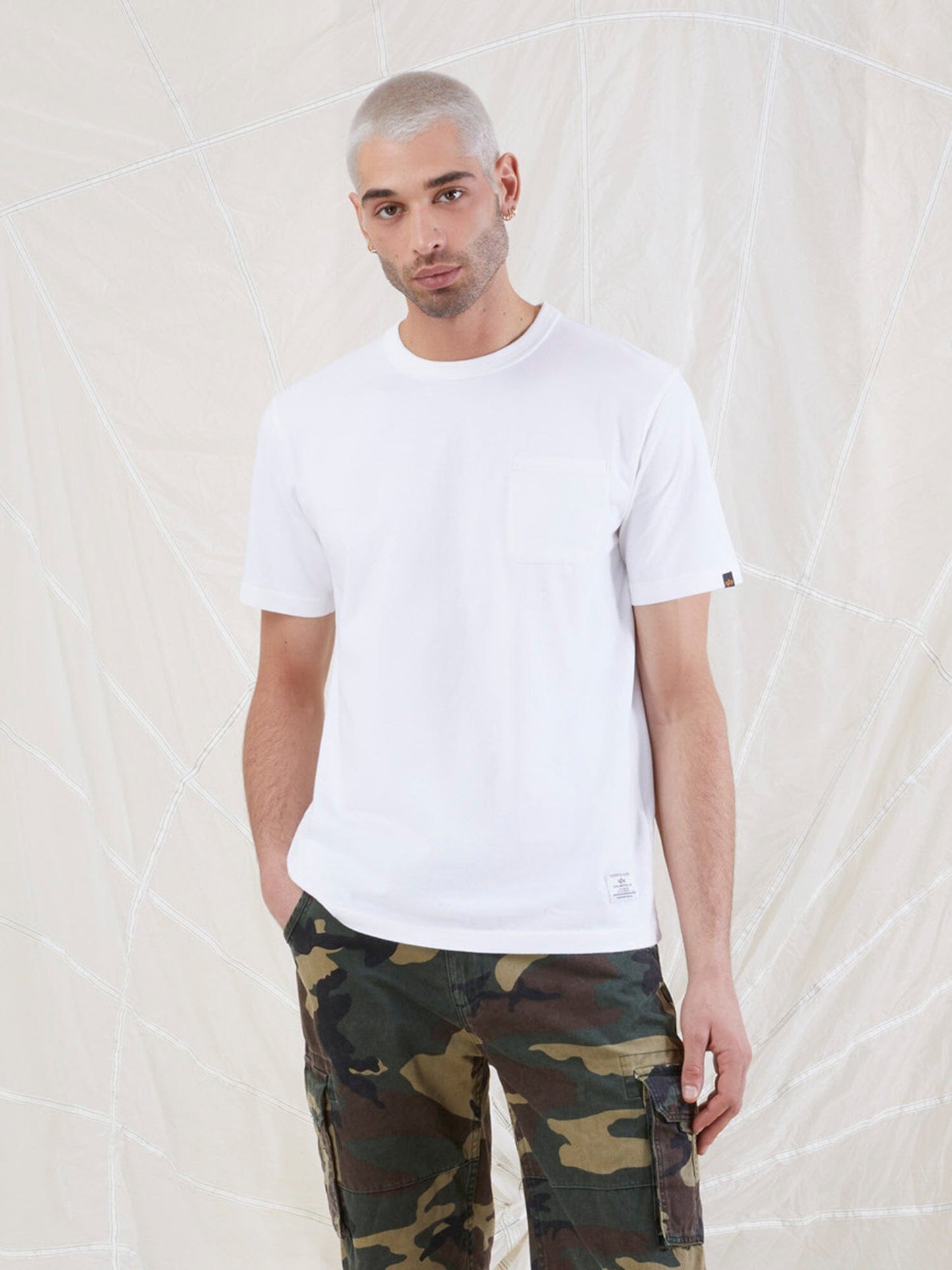 ESSENTIAL POCKET TEE TOP Alpha Industries 