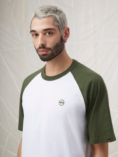 ESSENTIAL RAGLAN TEE TOP Alpha Industries 