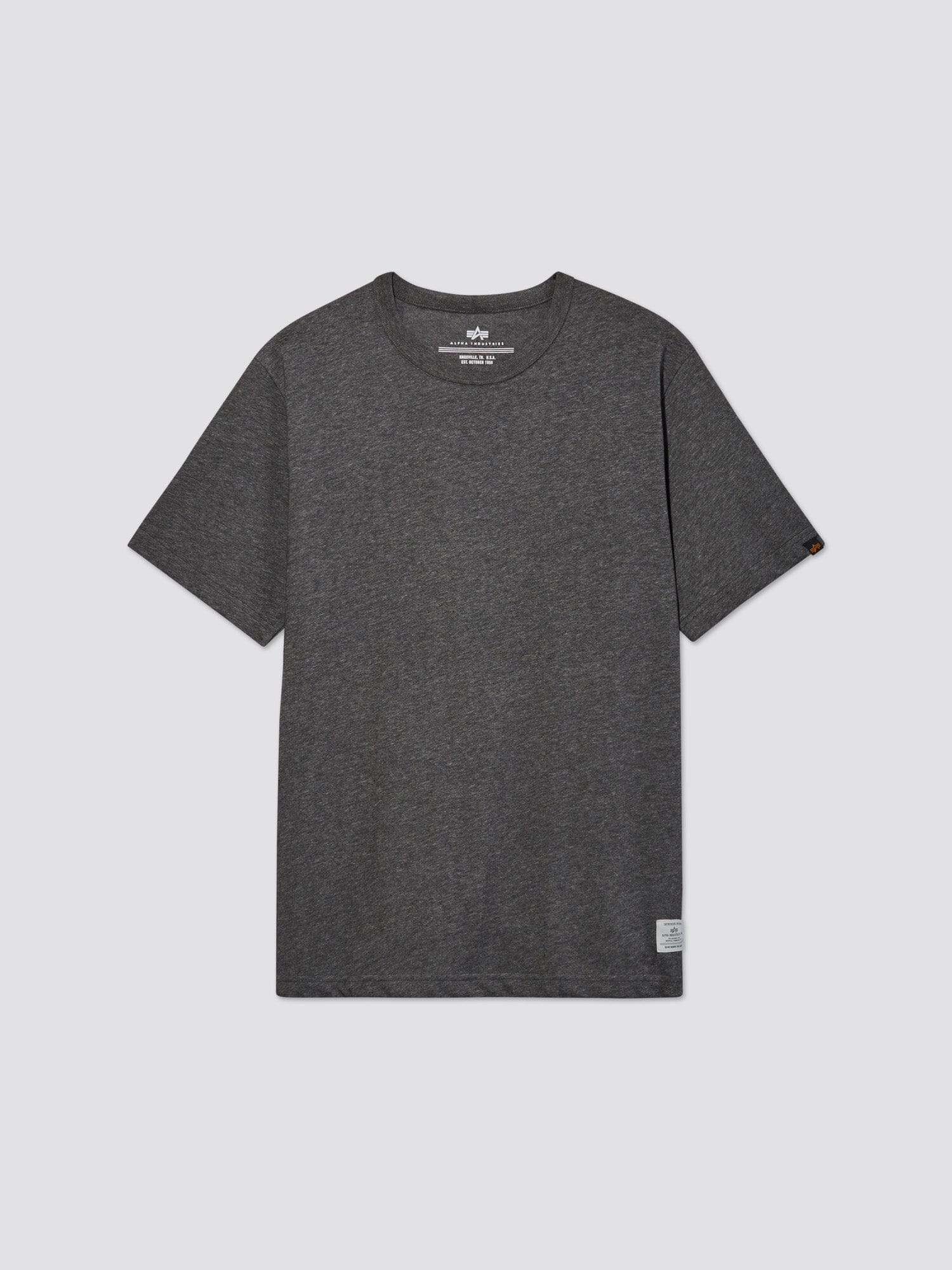 ESSENTIAL TEE TOP Alpha Industries, Inc. DARK CHARCOAL HEATHER 2XL 