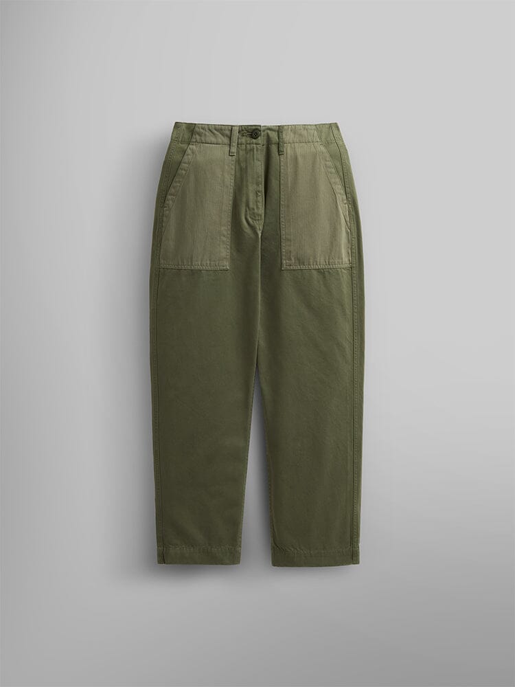 FATIGUE MOD PANT W BOTTOM Alpha Industries OG-107 GREEN 25/26 