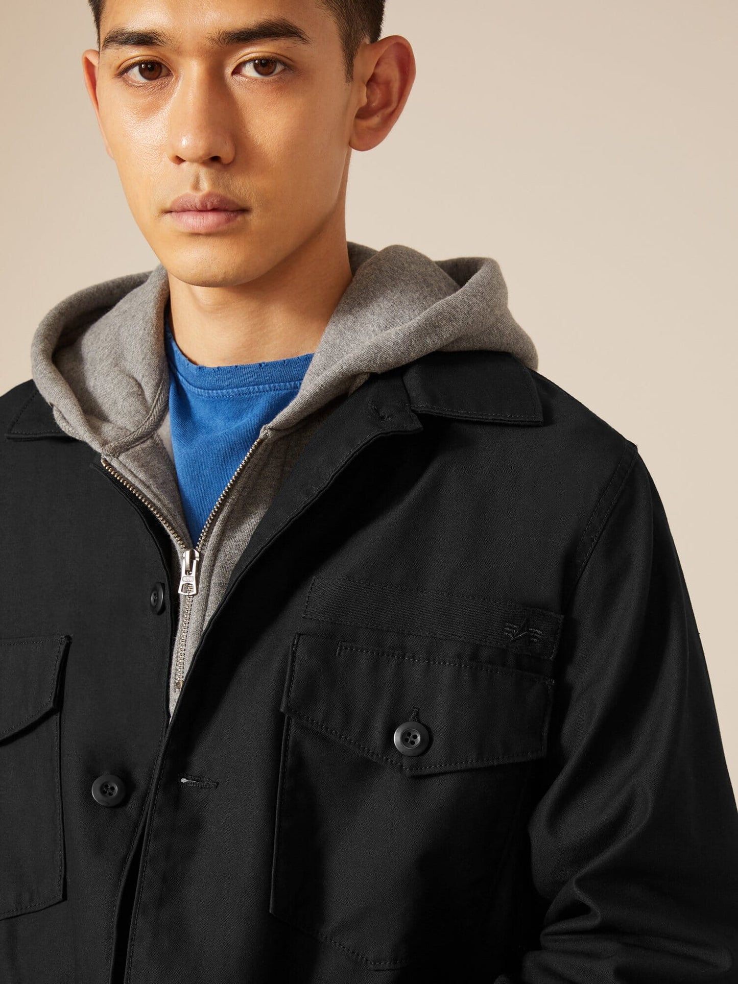 FATIGUE SHIRT JACKET OUTERWEAR Alpha Industries, Inc. 