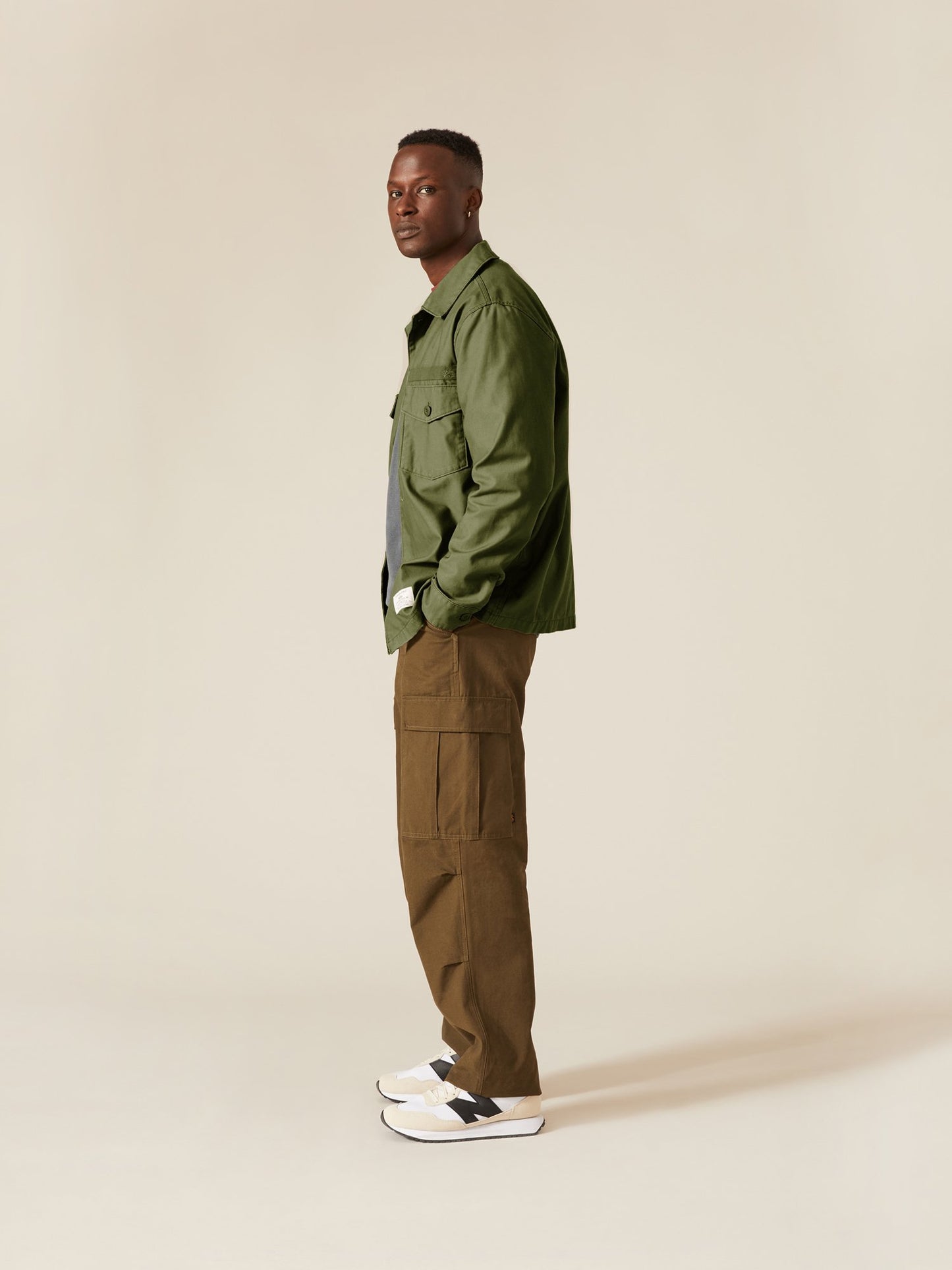 FATIGUE SHIRT JACKET OUTERWEAR Alpha Industries, Inc. 