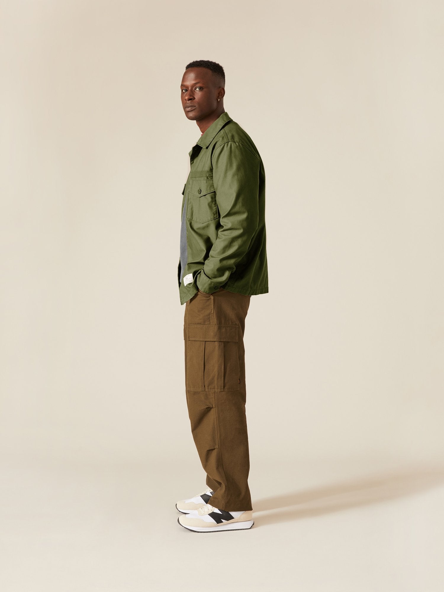 FATIGUE SHIRT JACKET OUTERWEAR Alpha Industries, Inc. 