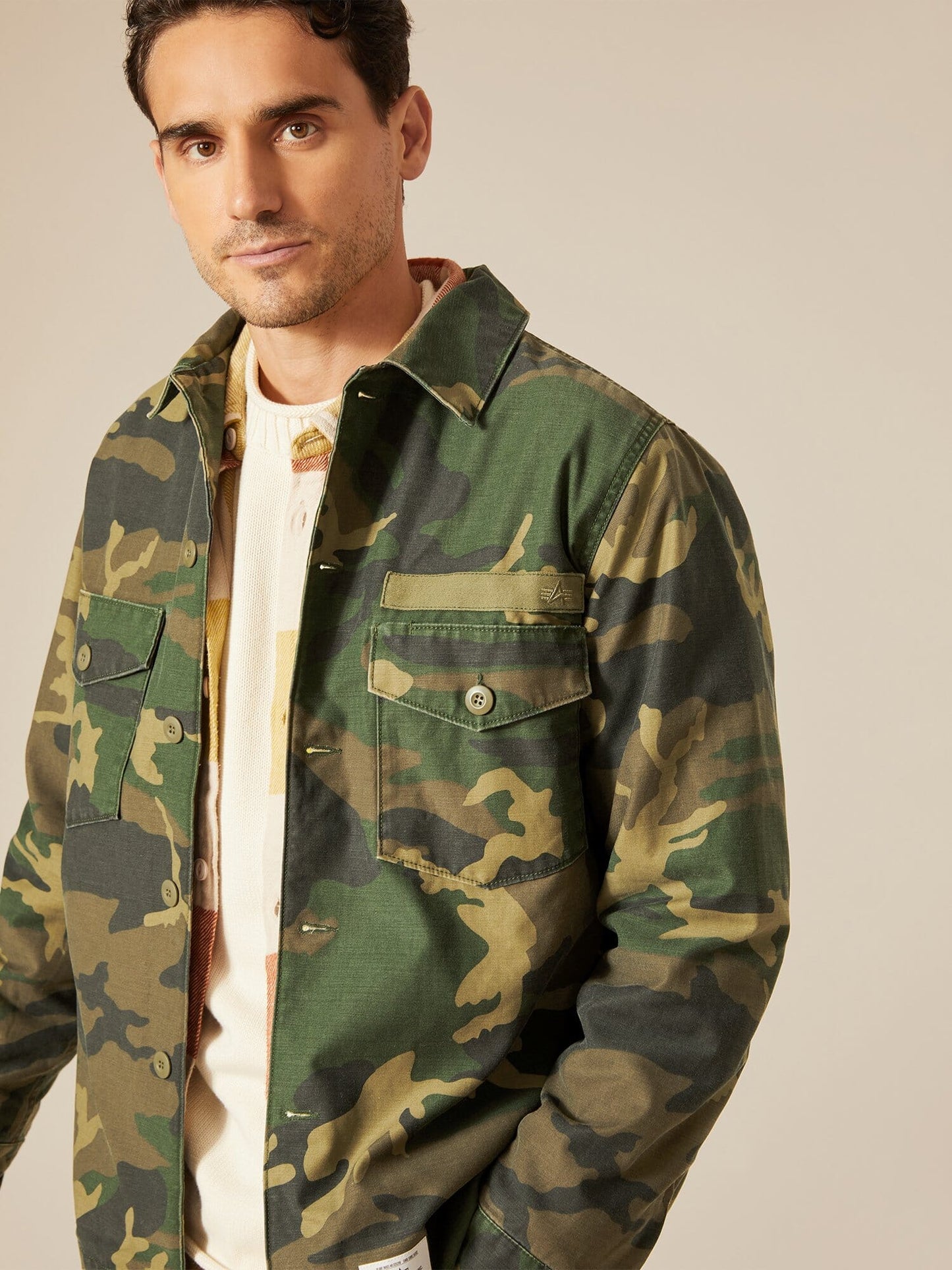 FATIGUE SHIRT JACKET OUTERWEAR Alpha Industries, Inc. 