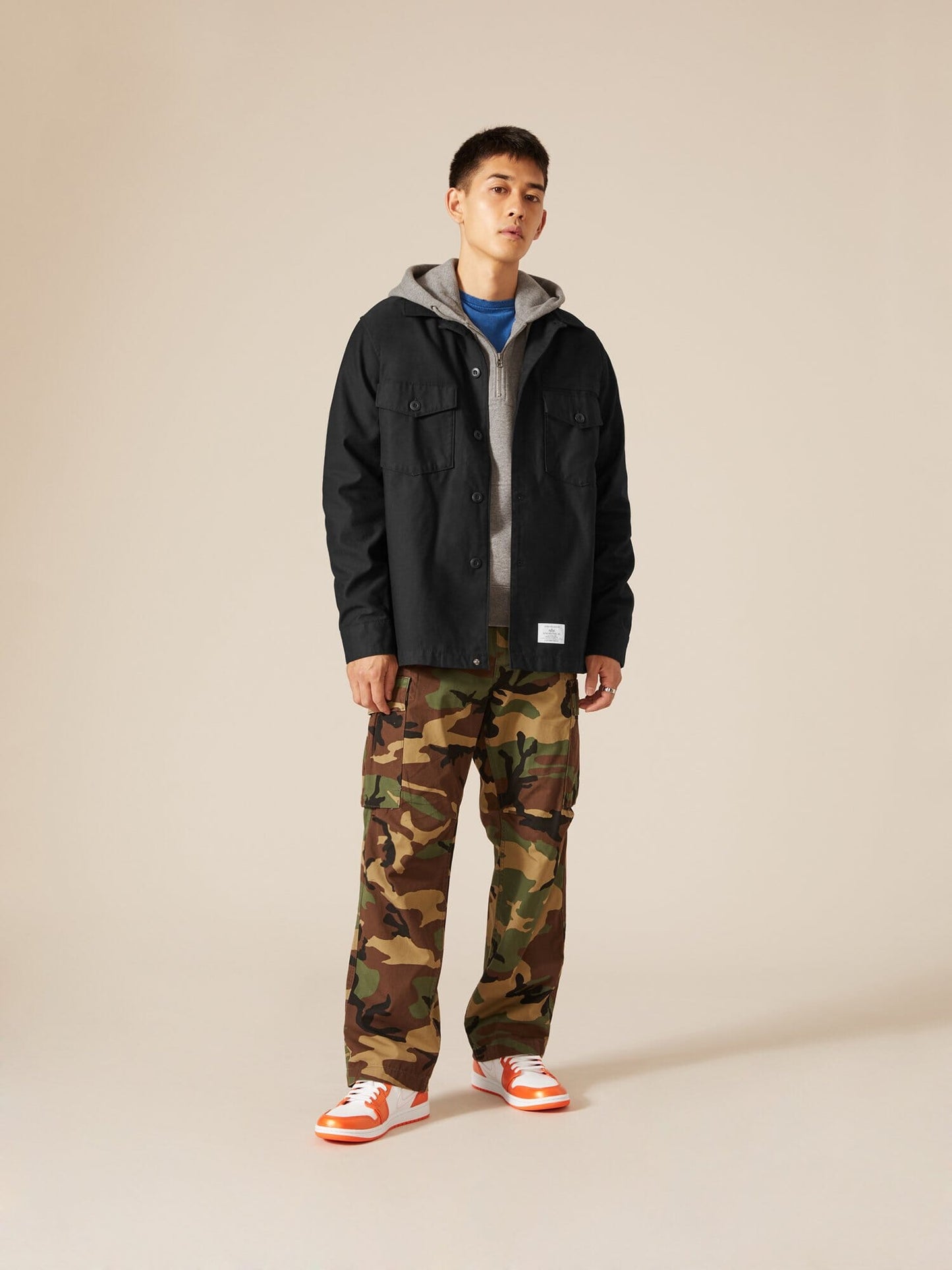 FATIGUE SHIRT JACKET OUTERWEAR Alpha Industries, Inc. 