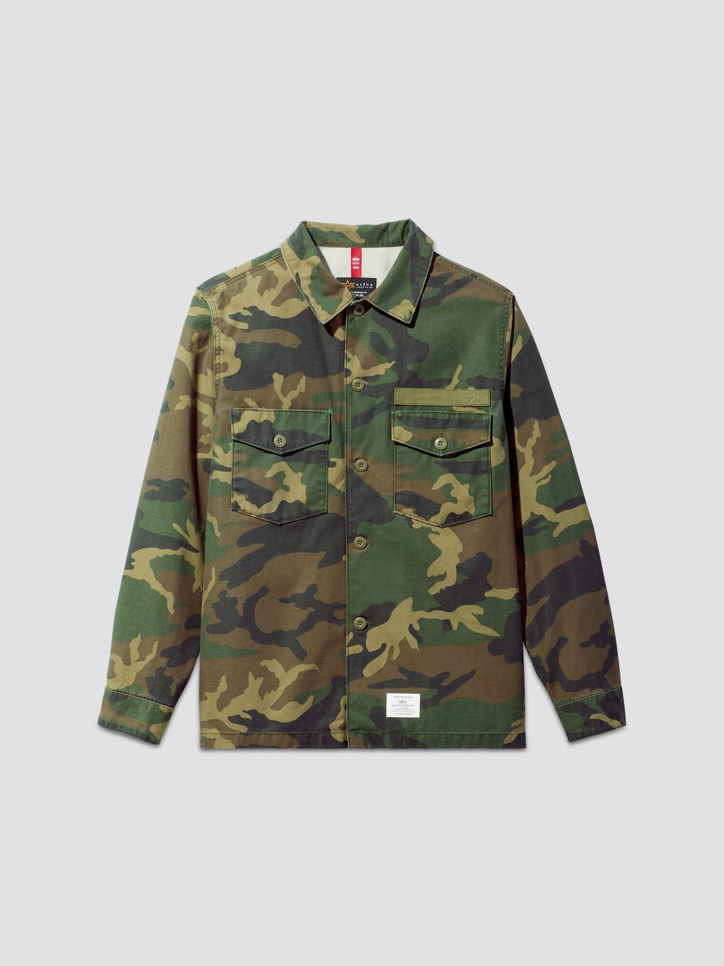 FATIGUE SHIRT JACKET OUTERWEAR Alpha Industries, Inc. 