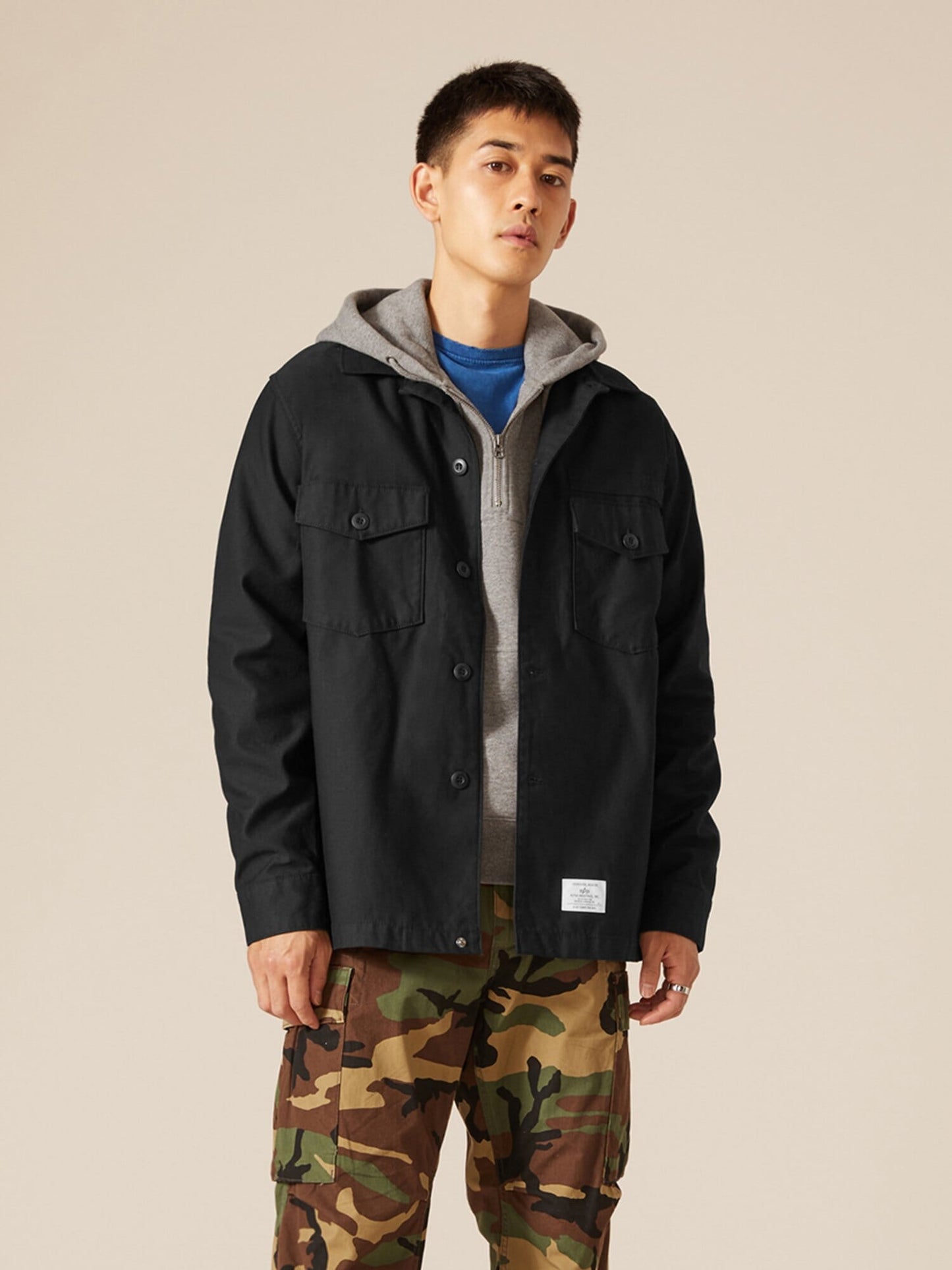 FATIGUE SHIRT JACKET OUTERWEAR Alpha Industries, Inc. 