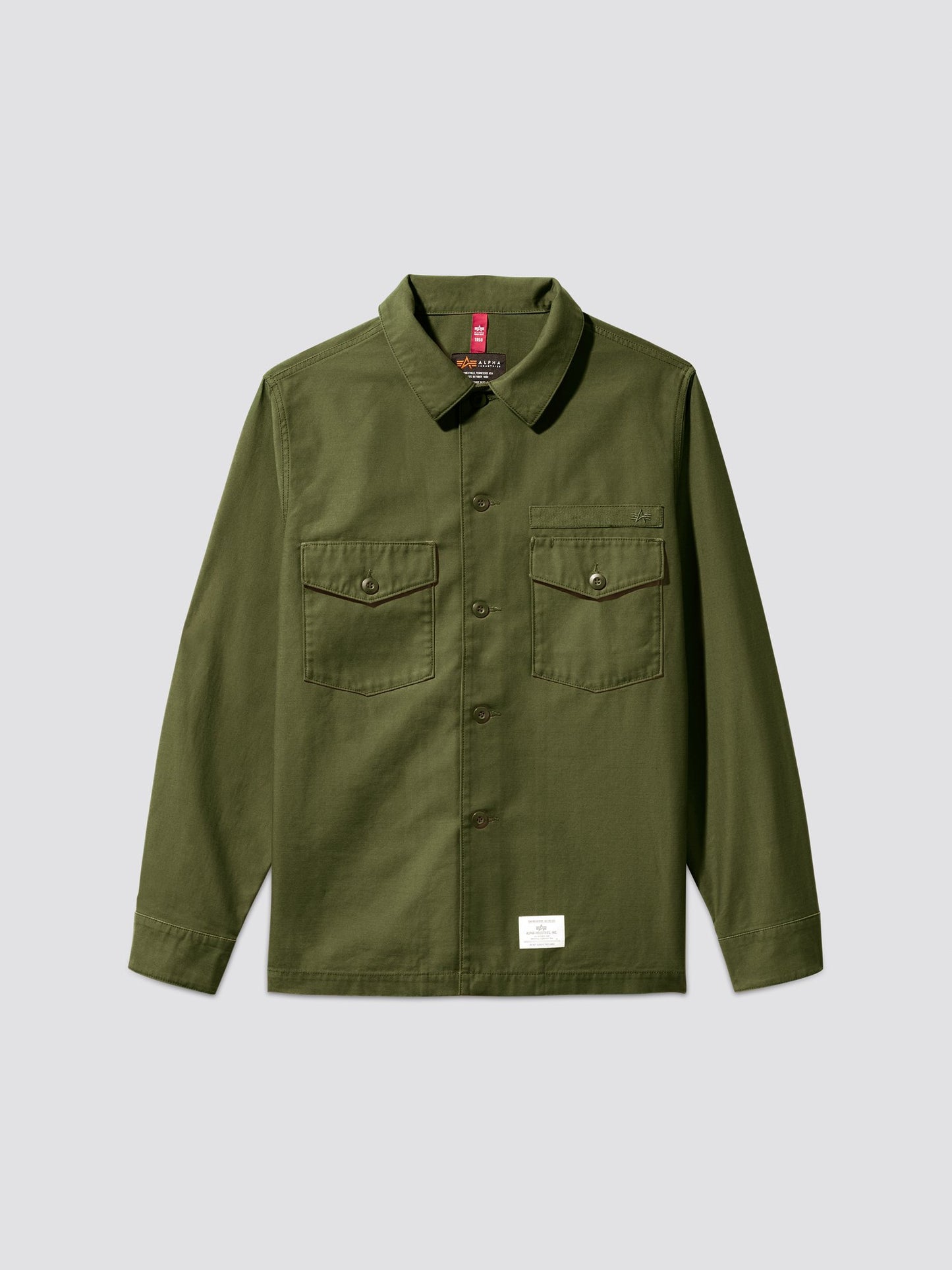 FATIGUE SHIRT JACKET OUTERWEAR Alpha Industries, Inc. 