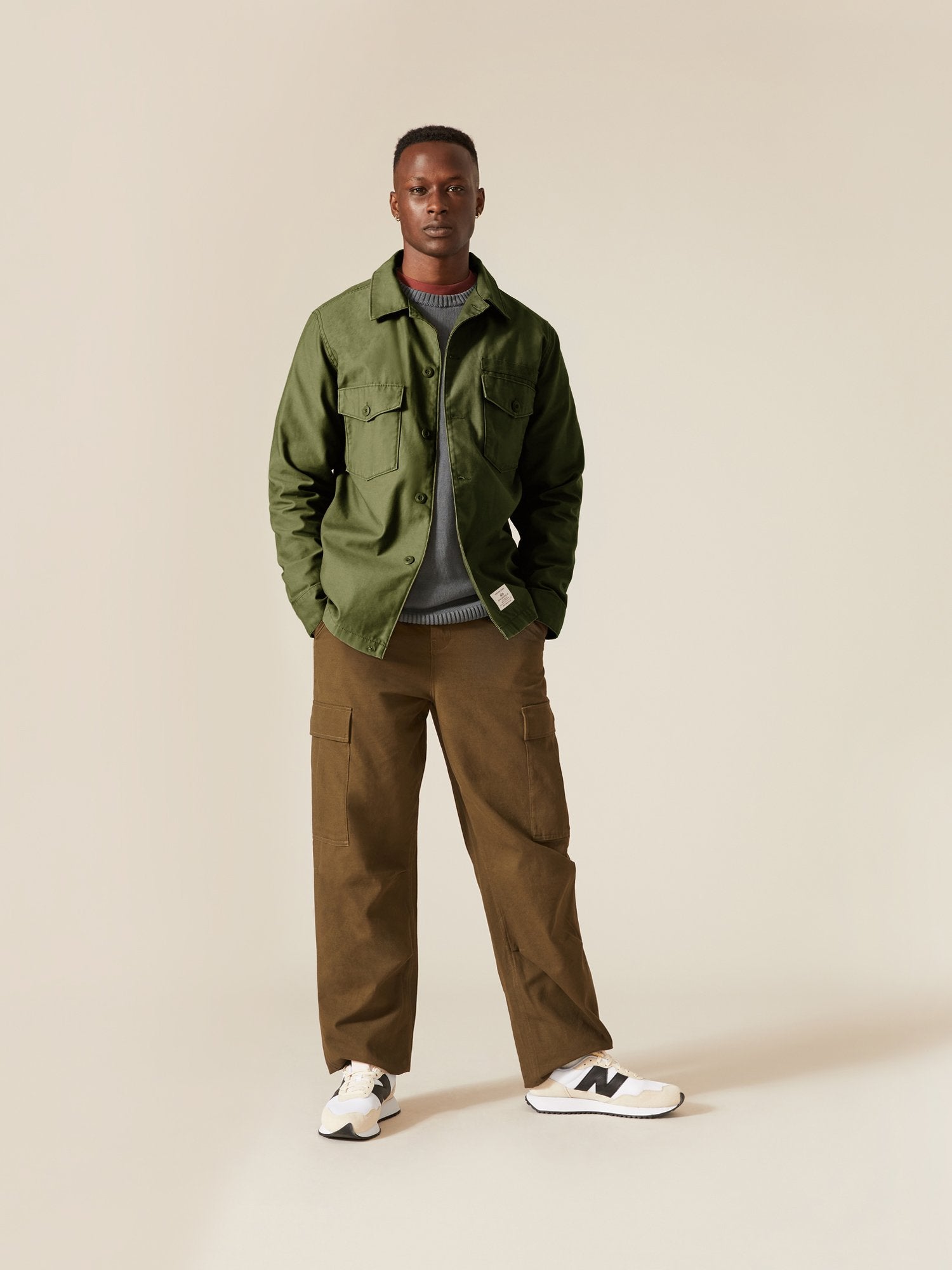 FATIGUE SHIRT JACKET OUTERWEAR Alpha Industries, Inc. 