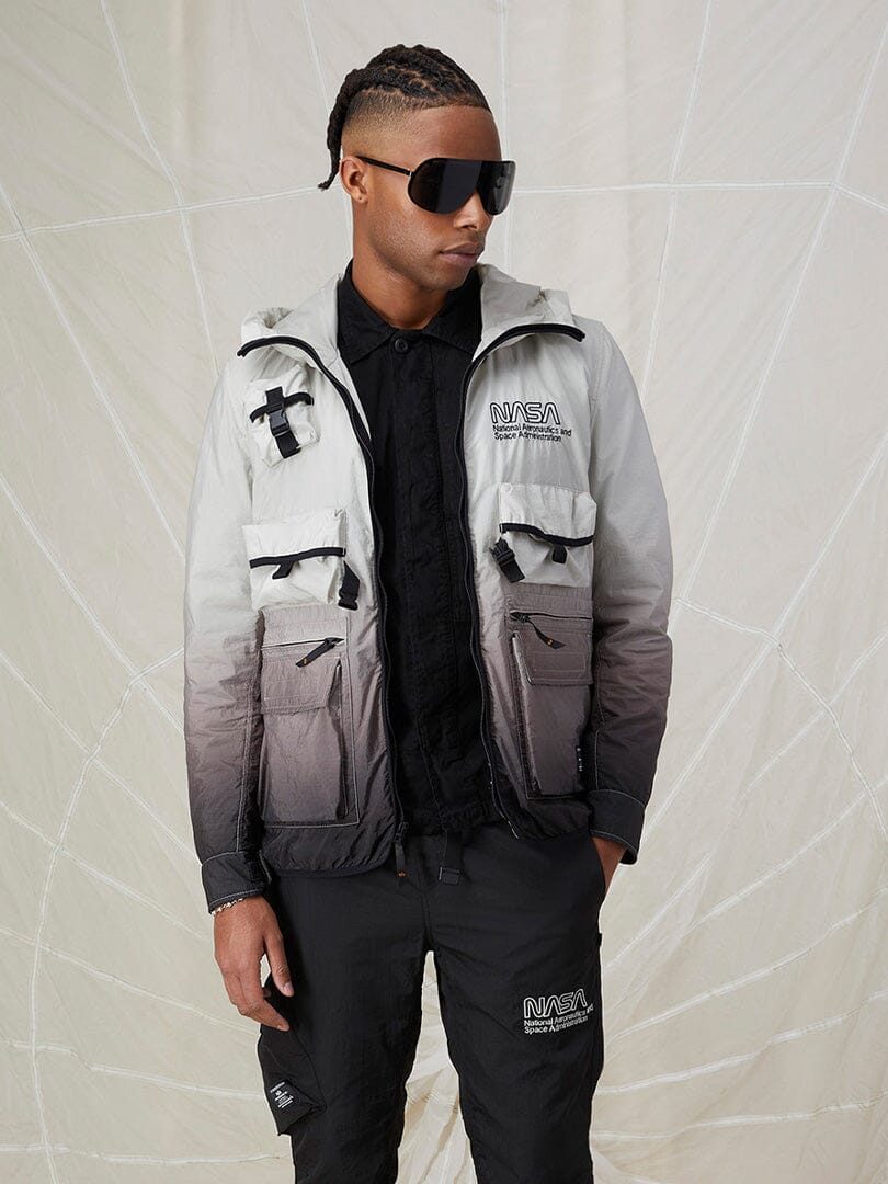 GRADIENT NASA WINDBREAKER OUTERWEAR Alpha Industries MOON GRADIENT 2XL 