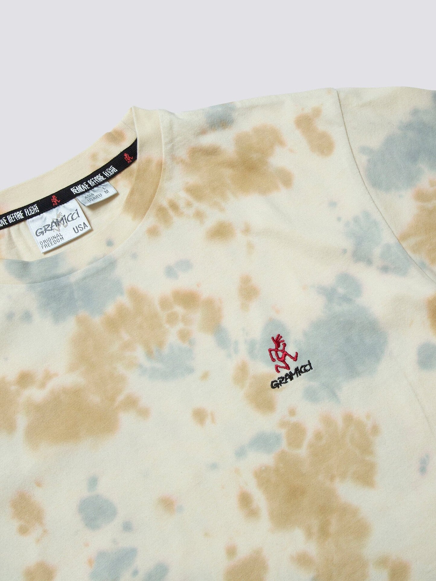 GRAMICCI X ALPHA COTTON CAMO TIE DYE TEE TOP Alpha Industries, Inc. 