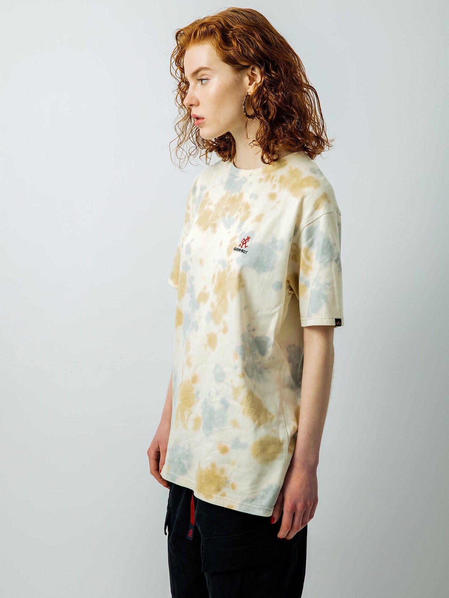 GRAMICCI X ALPHA COTTON CAMO TIE DYE TEE TOP Alpha Industries, Inc. 