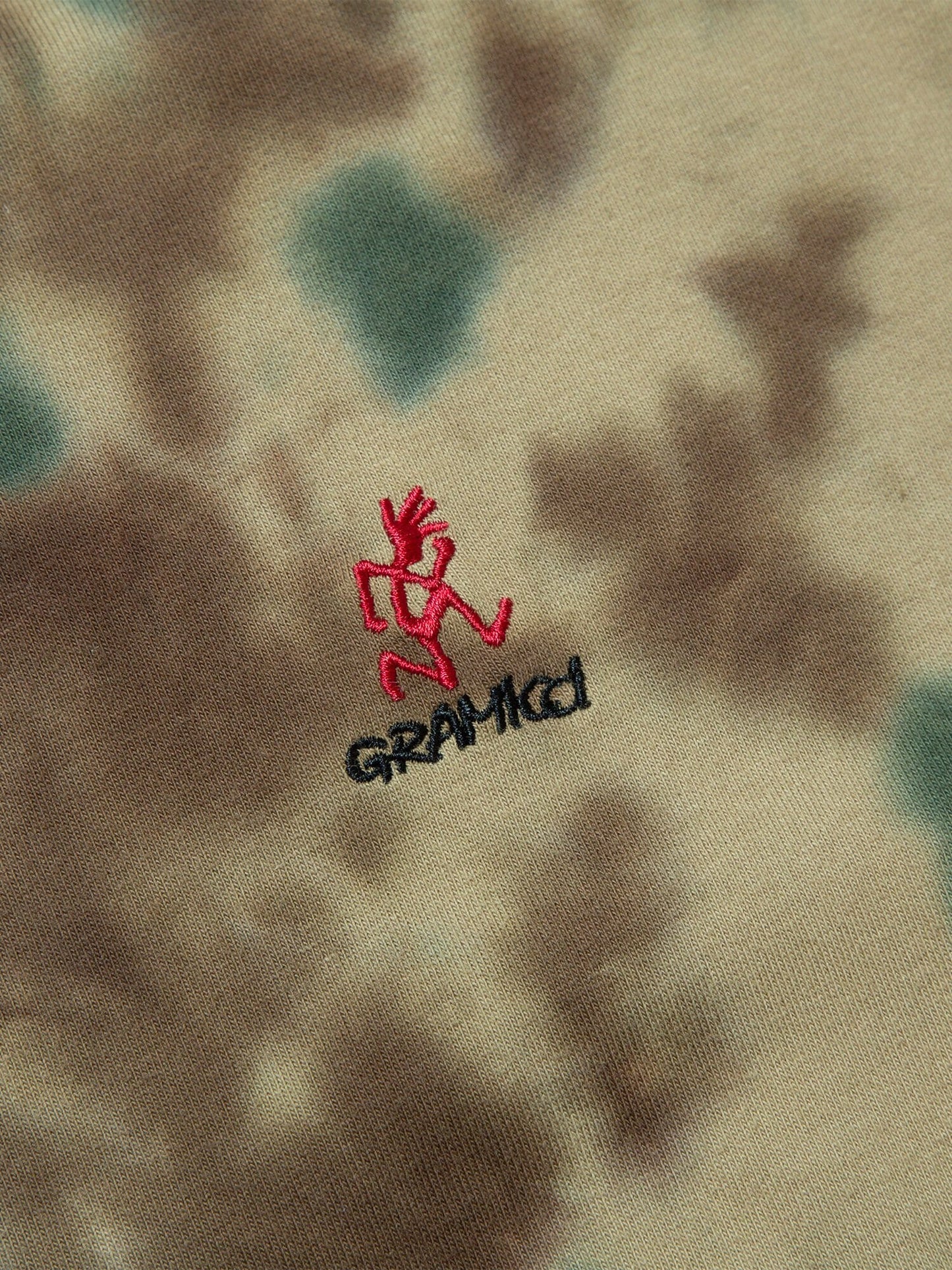 GRAMICCI X ALPHA COTTON CAMO TIE DYE TEE TOP Alpha Industries, Inc. 